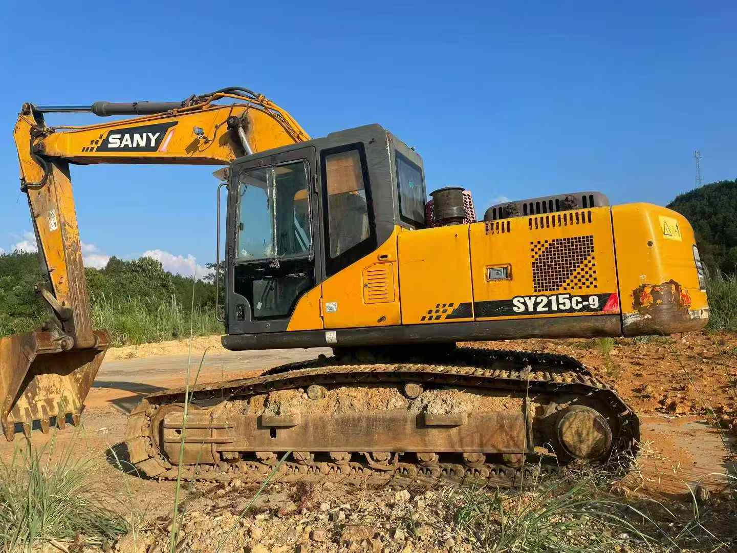 Used Sany SY215W Excavator 2016 Model