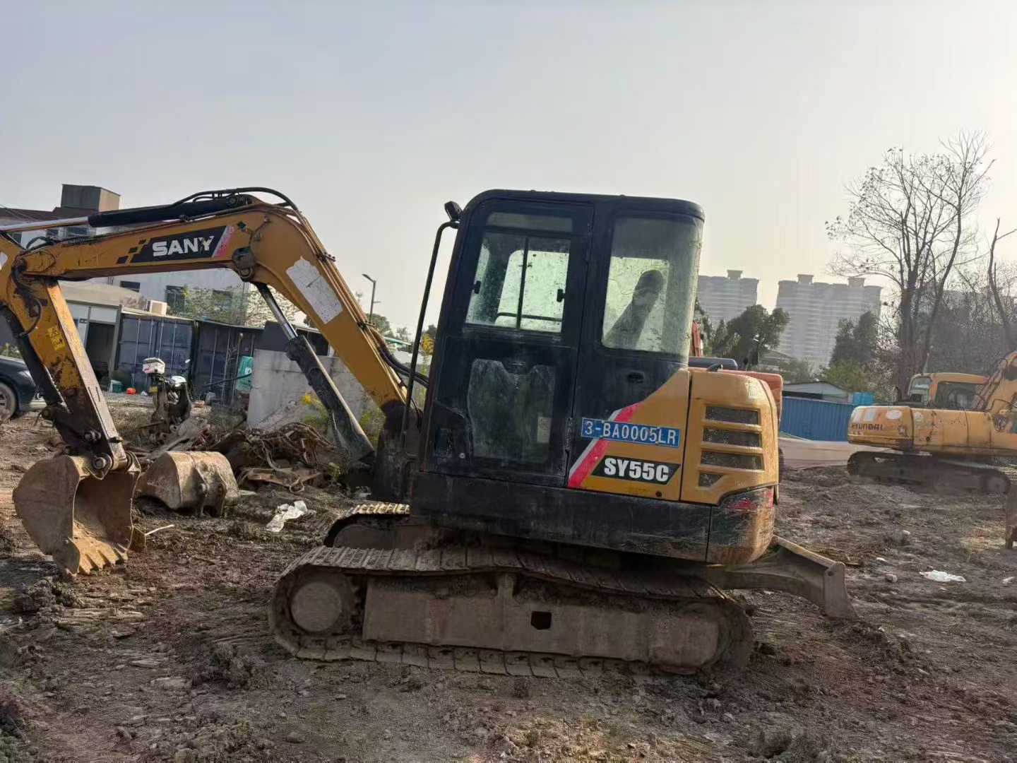 Used Sany SY55 Excavator 2018 Model