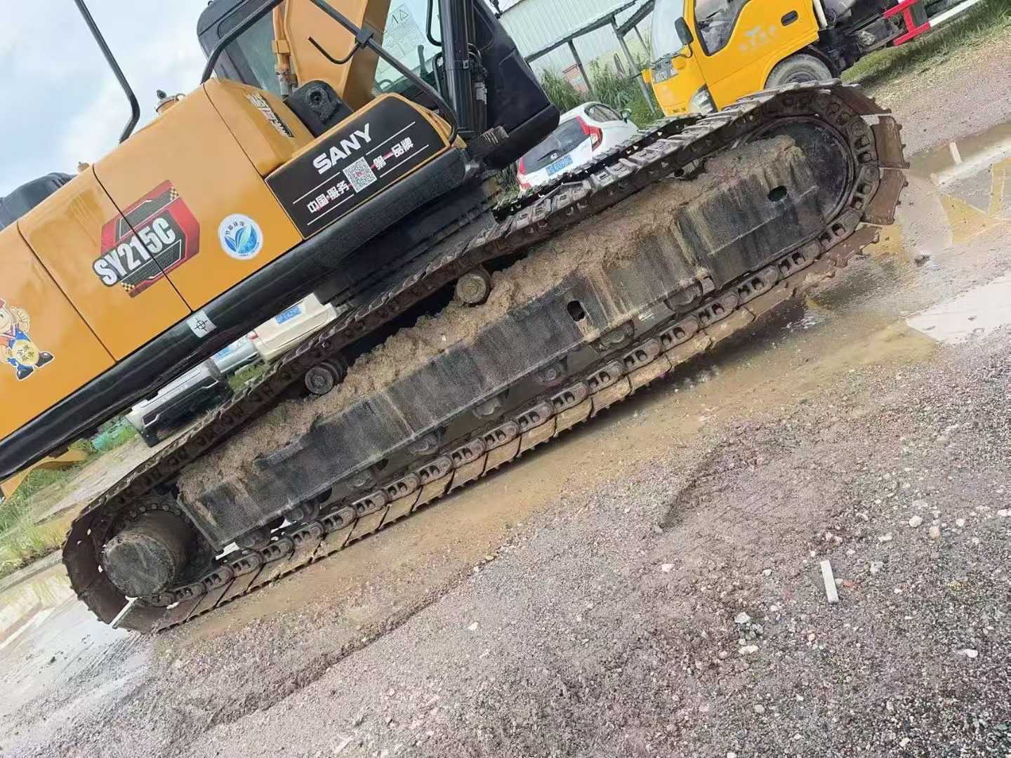 Used Sany SY215W Excavator 2016 Model / 8