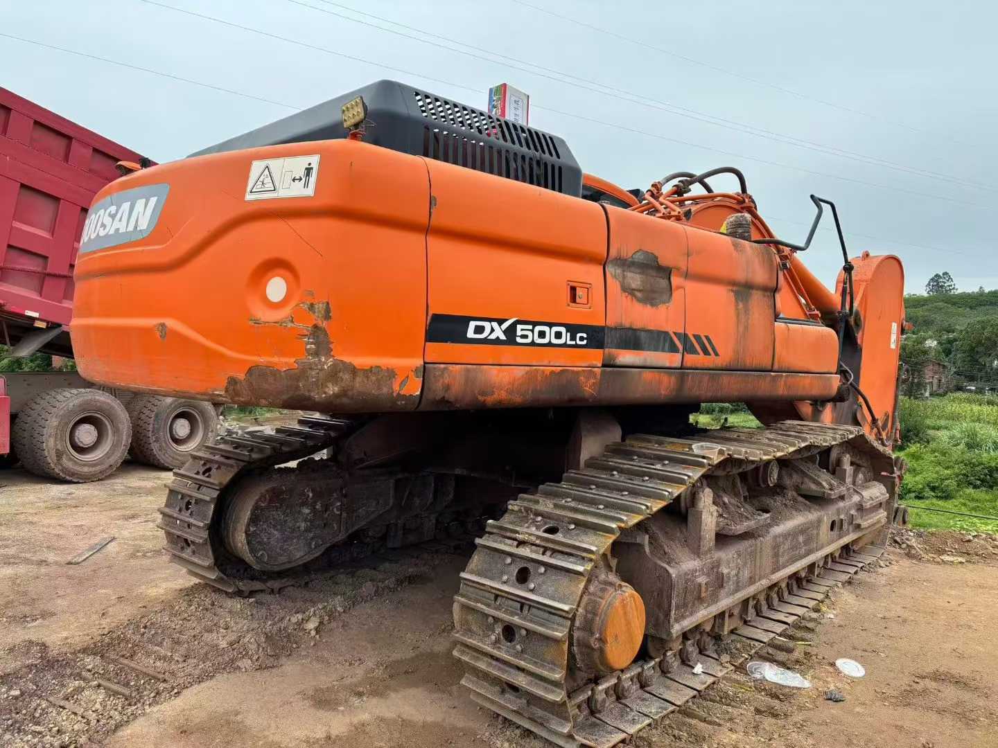 Used Doosan DX500 Excavator 2015 Model / 6