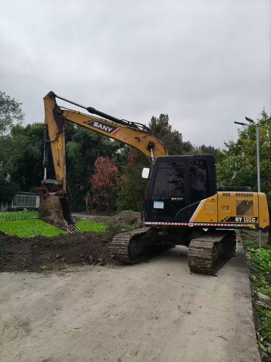 Used Sany SY135 Excavator 2016 Model