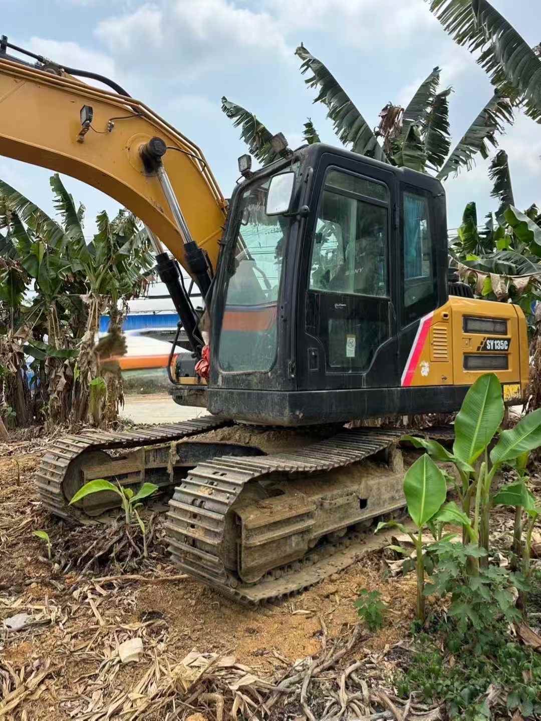 Used Sany SY135 Excavator 2021 Model