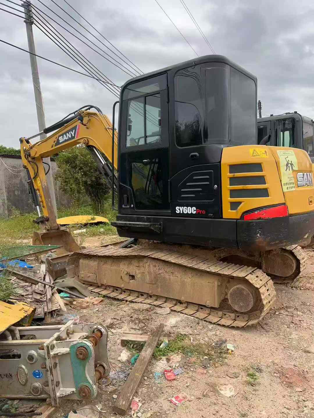 Used Sany SY60 Excavator 2016 Model