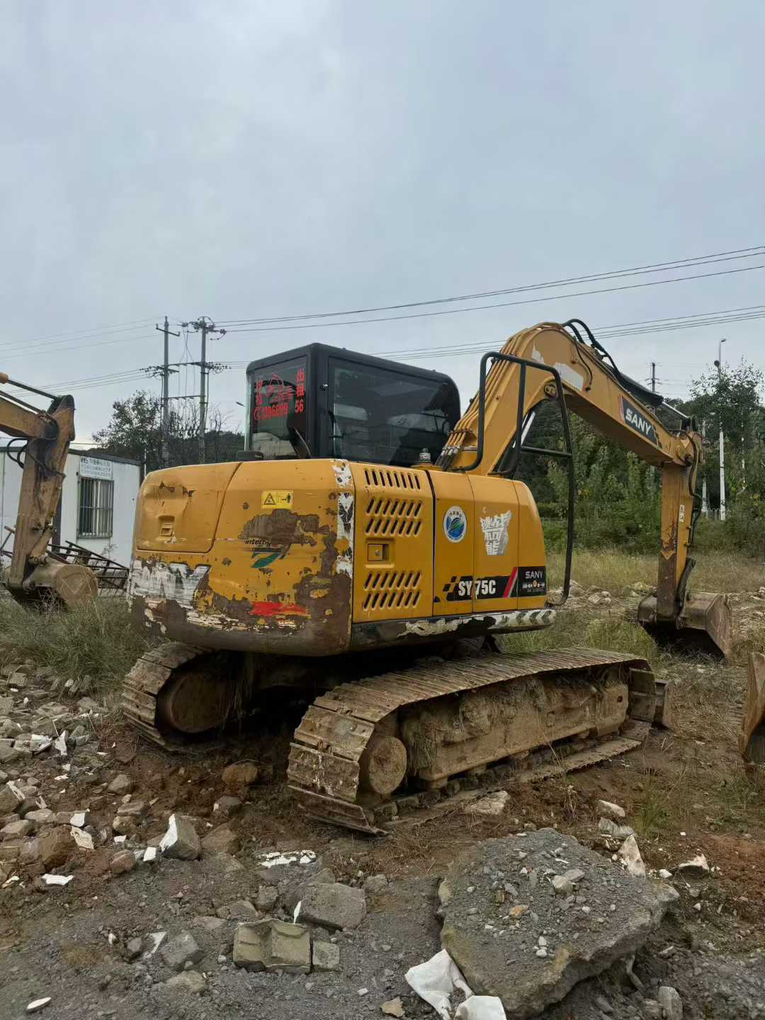 Used Sany SY75 Excavator 2016 Model