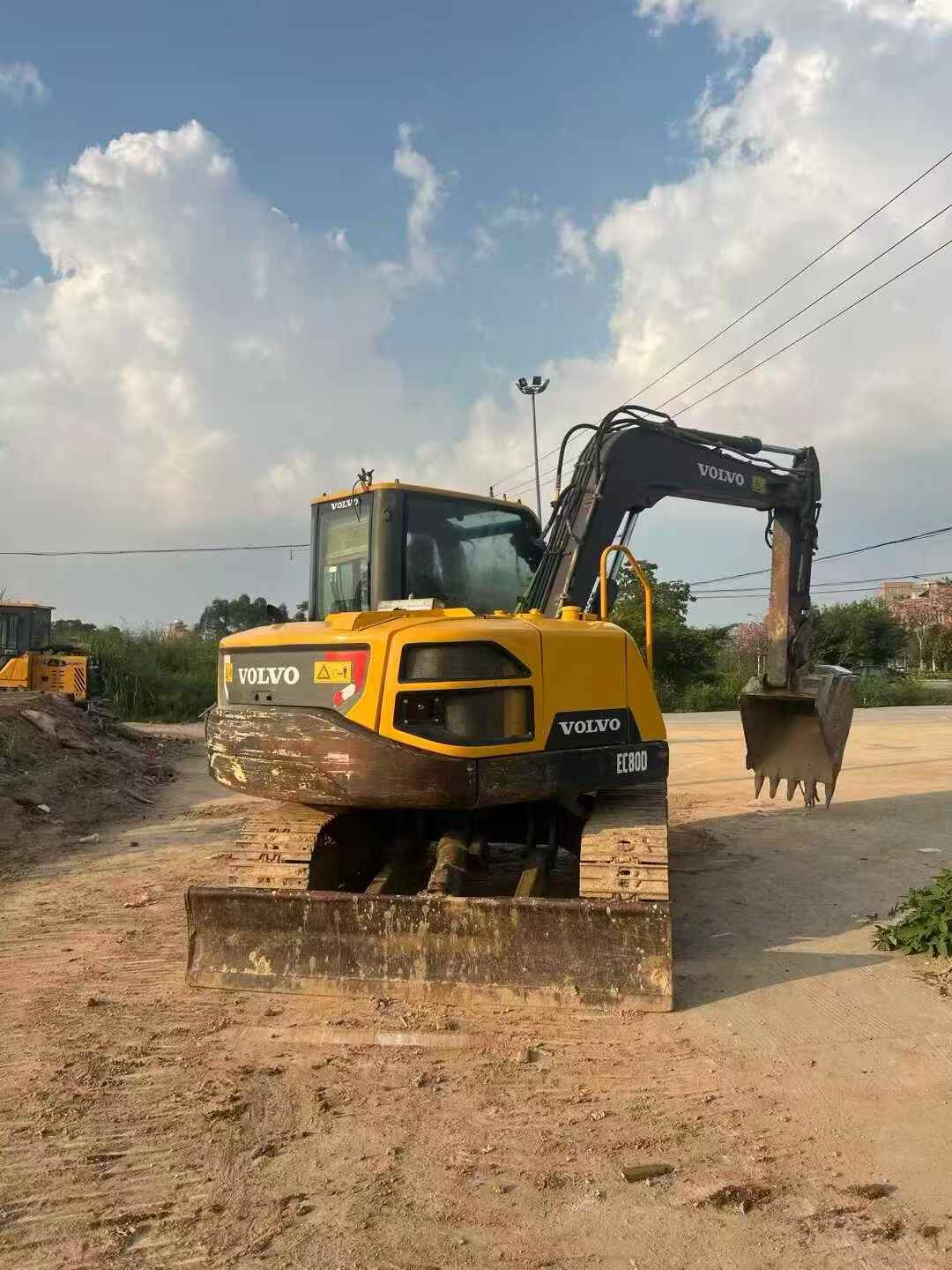 Used Volvo EC80D PRO Excavator 2016 Model