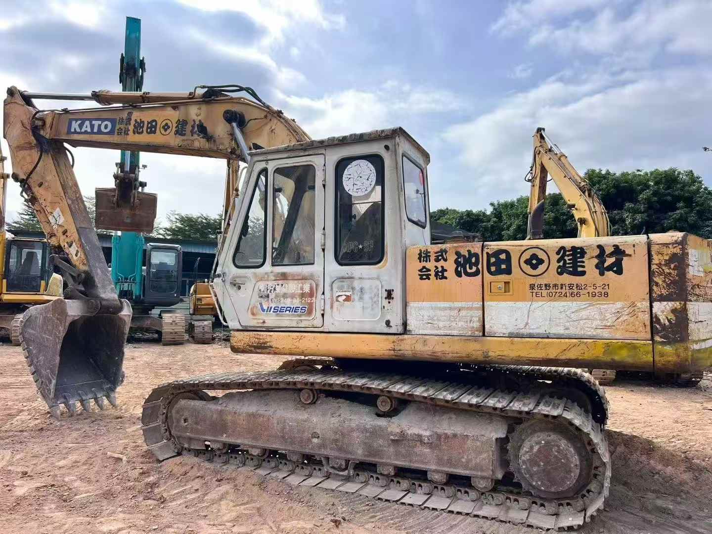 Used Kato HD700 Excavator 2016 Model