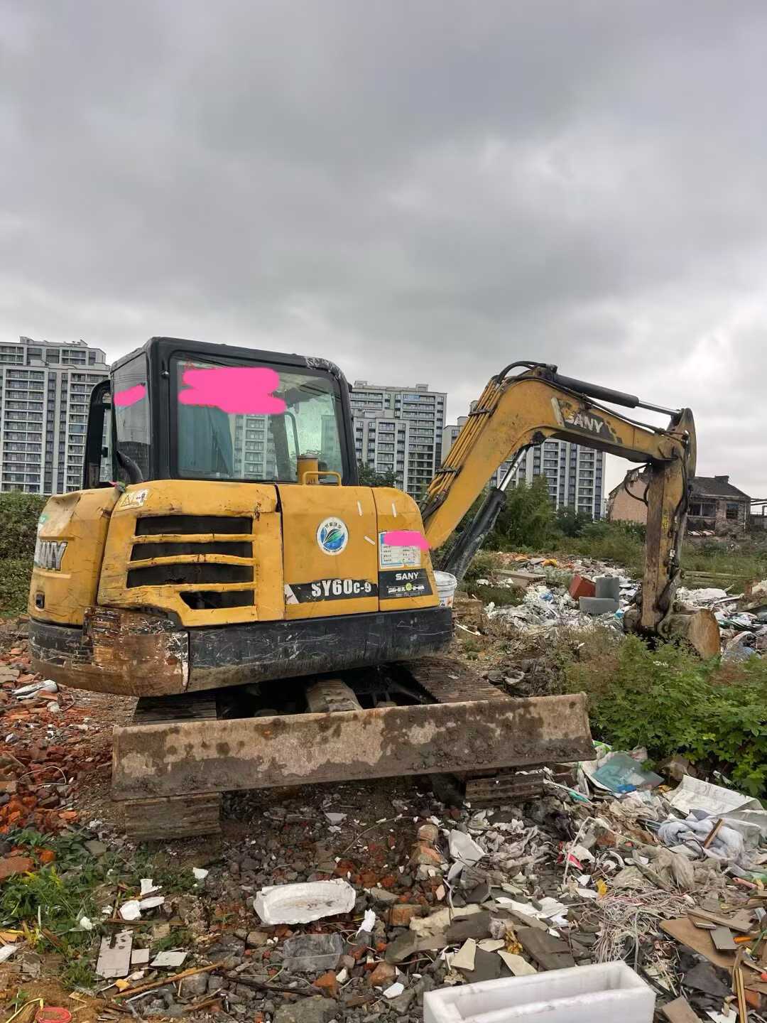 Used Sany SY55 Excavator 2017 Model