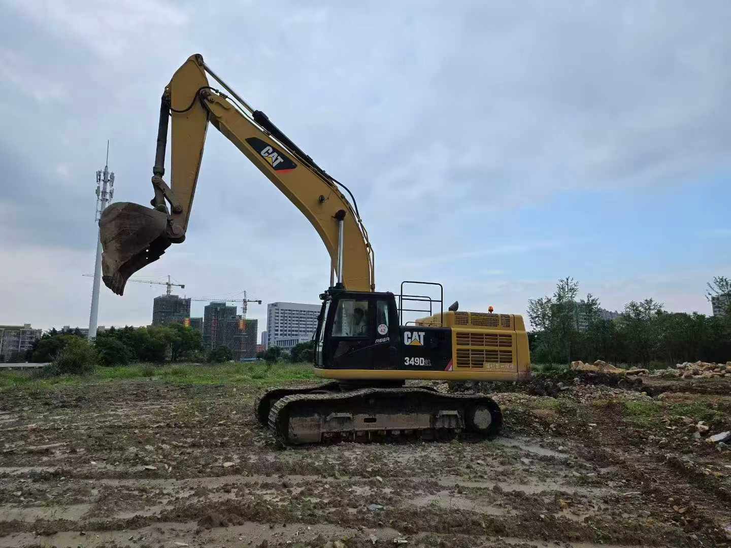 Used Caterpillar 349FL Excavator 2016 Model