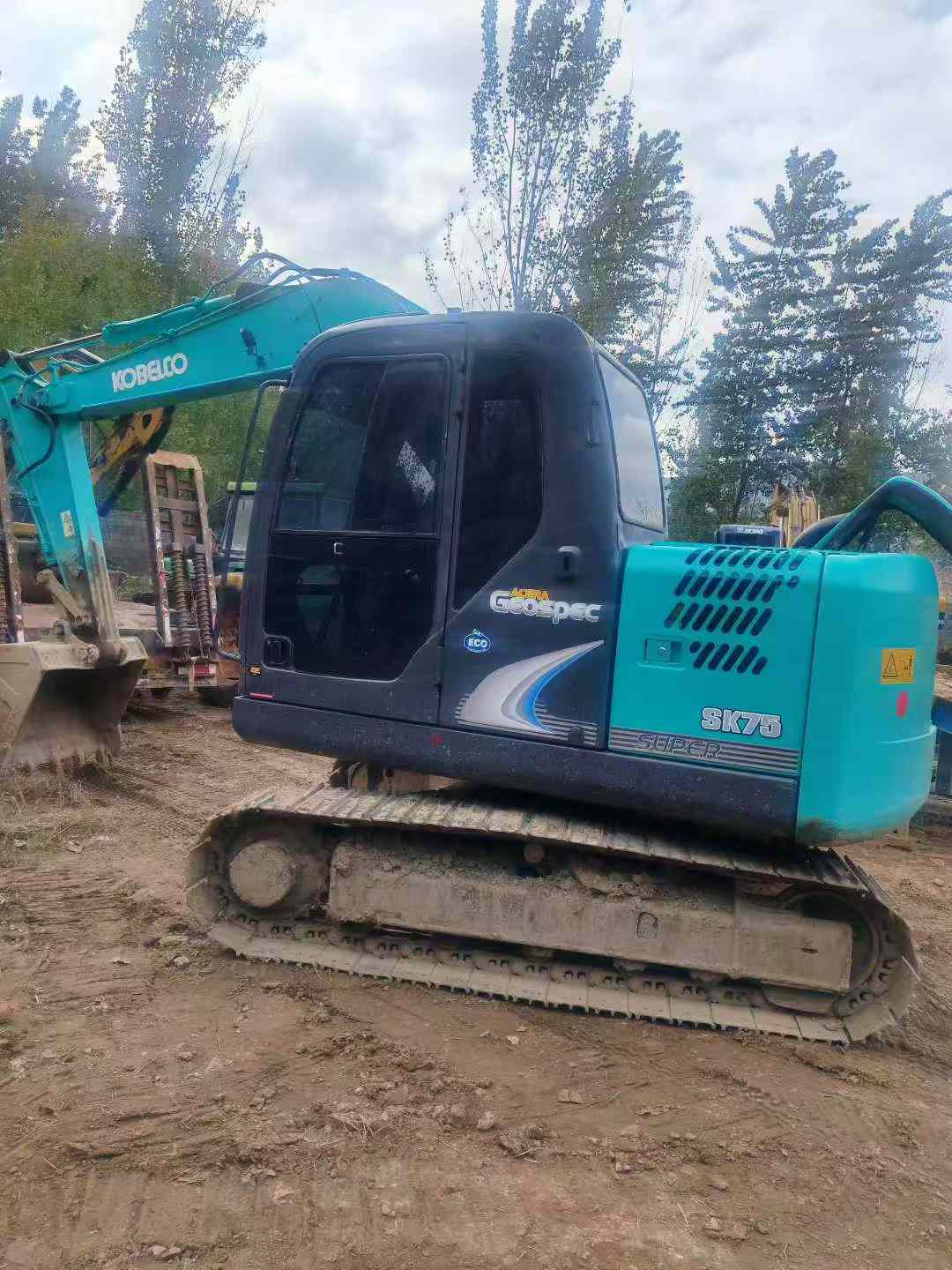 Used Kobelco SK75 Excavator 2021 Model / 4