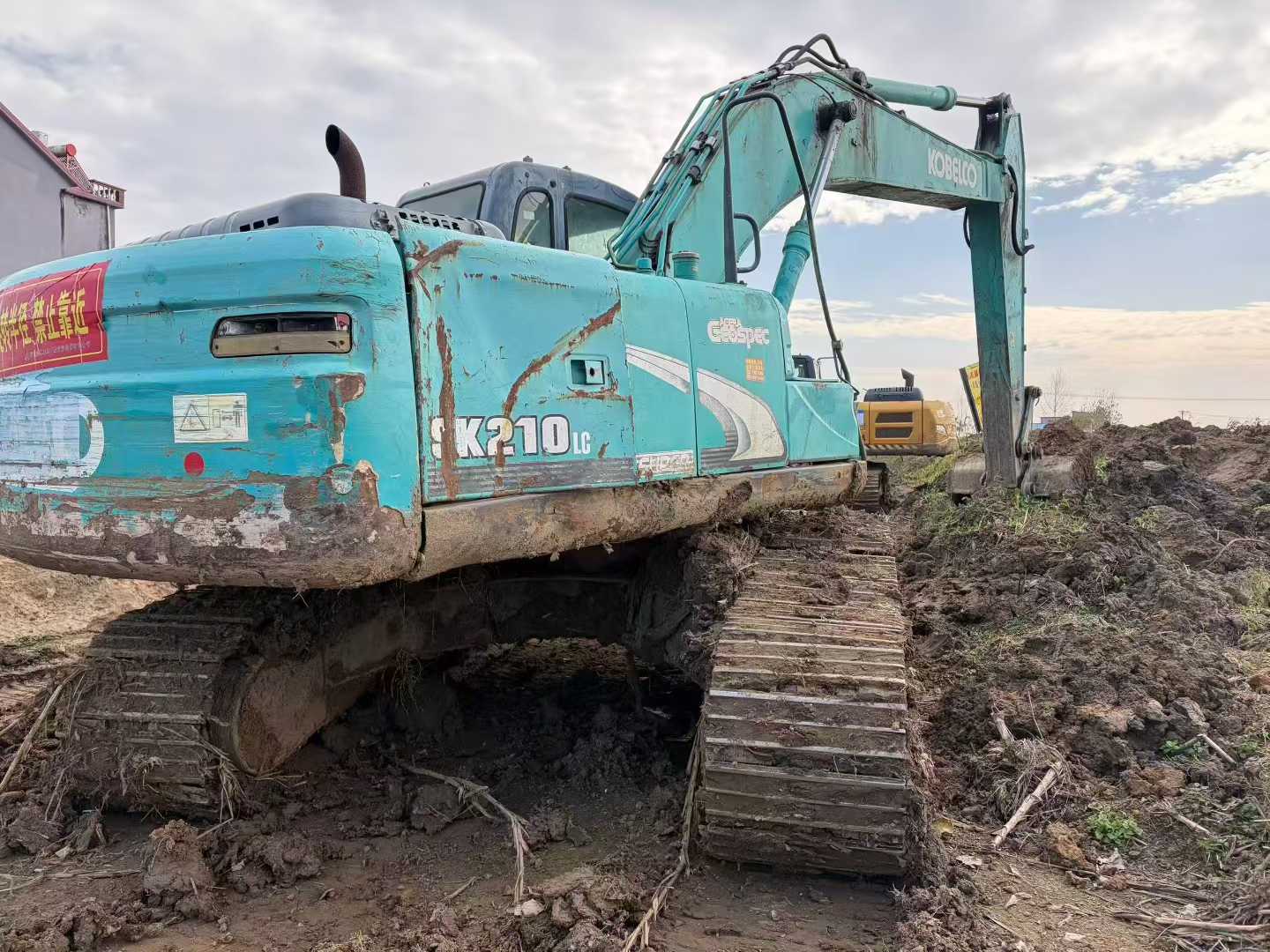 Used Kobelco SK210 Excavator 2012 Model / 4