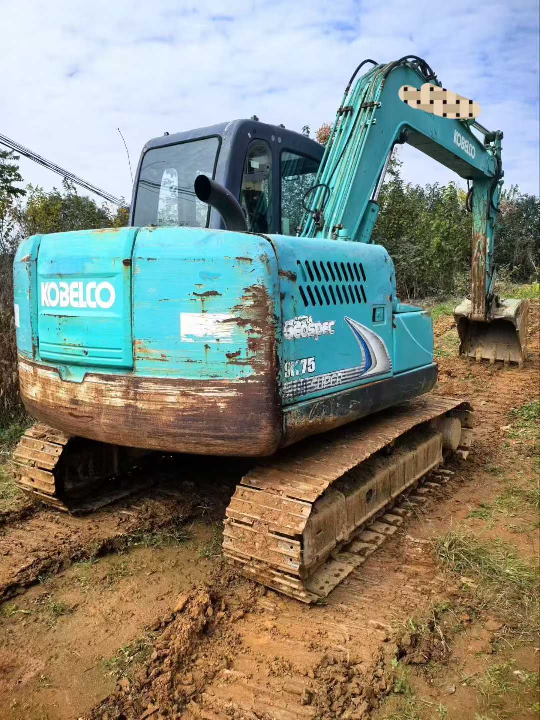 Used Kobelco SK75 Excavator 2016 Model