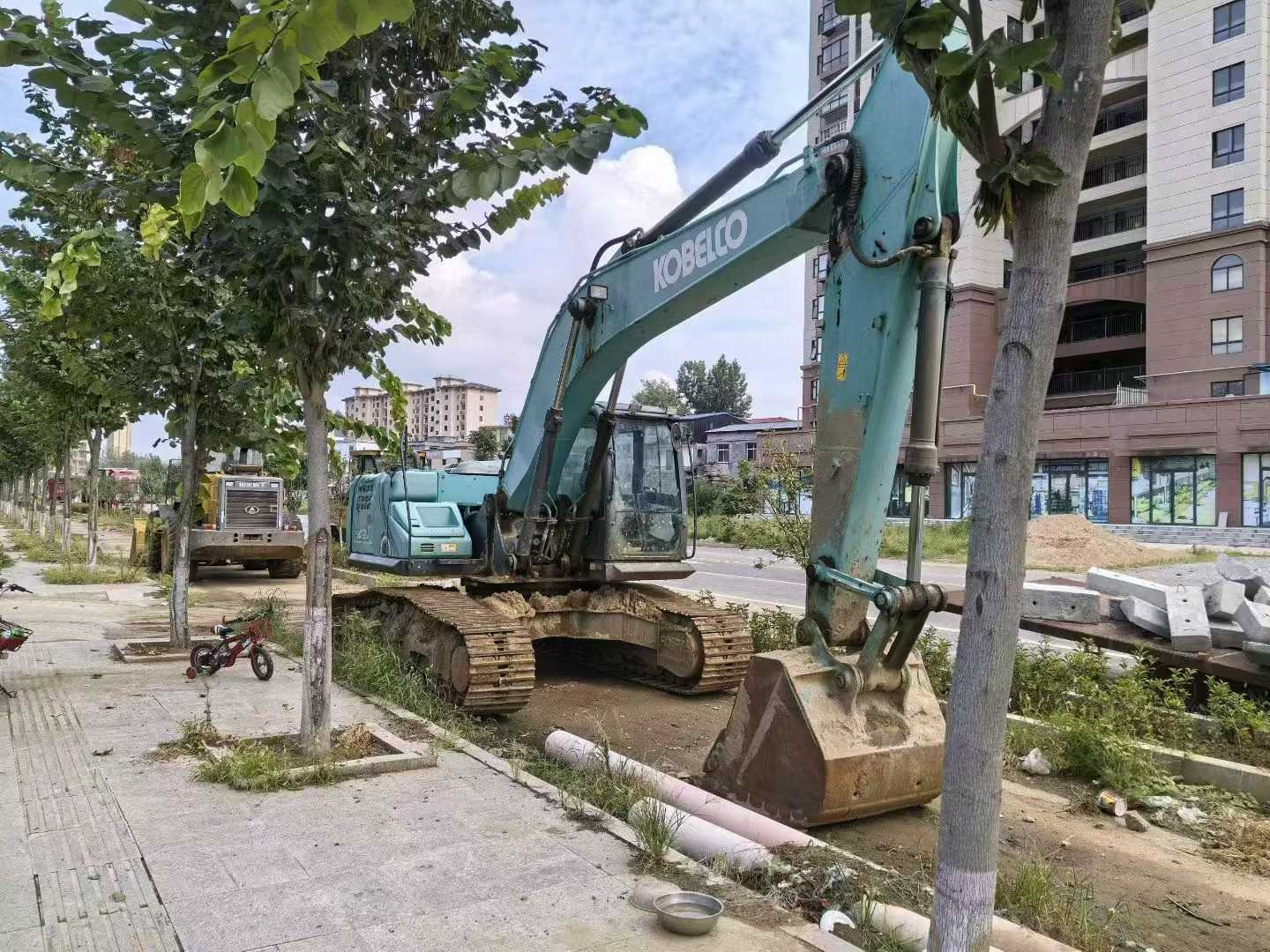 Used Kobelco SK220 Excavator 2017 Model