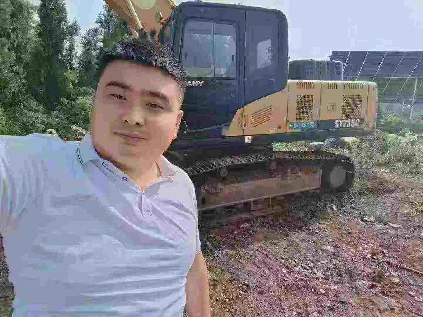 Used Sany SY215ACE Excavator 2018 Model