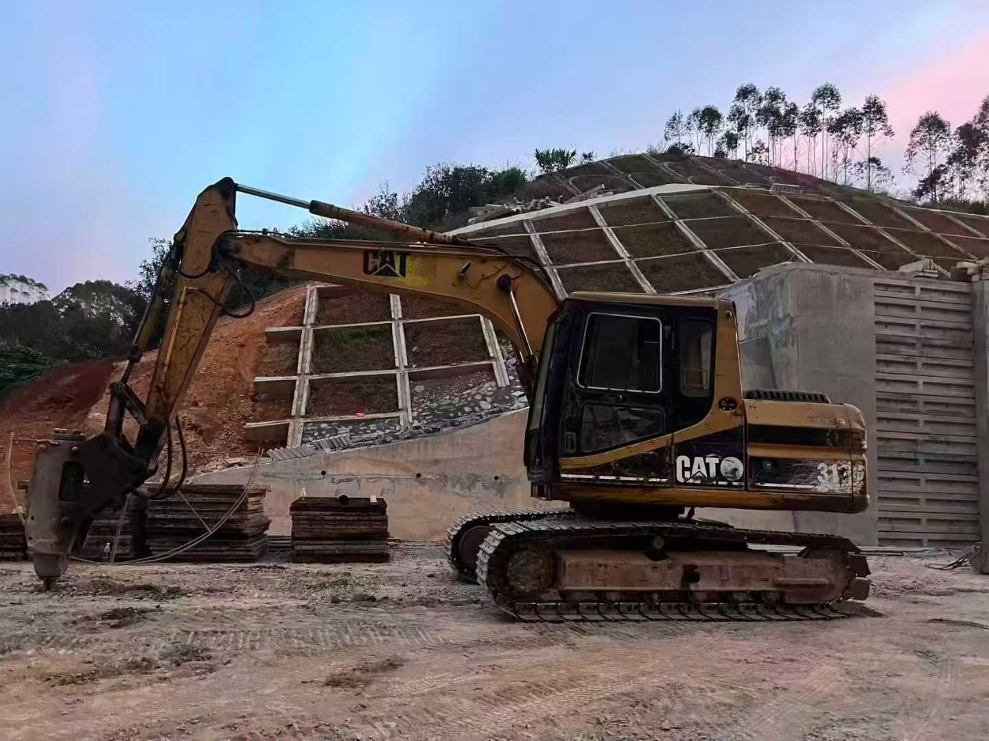 Used Caterpillar 312V2 Excavator 2016 Model