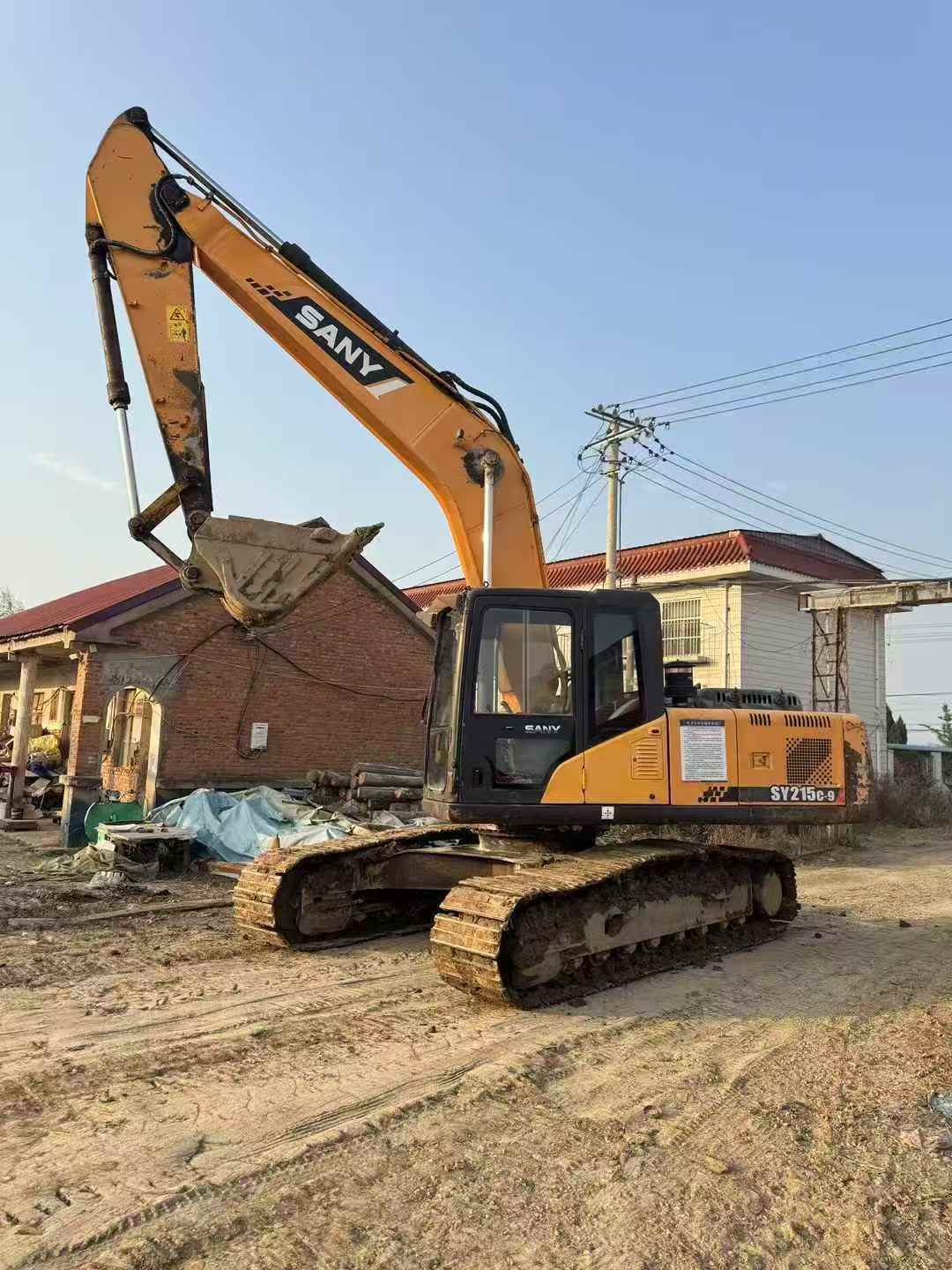 Used Sany SY215C-9 Excavator 2013 Model