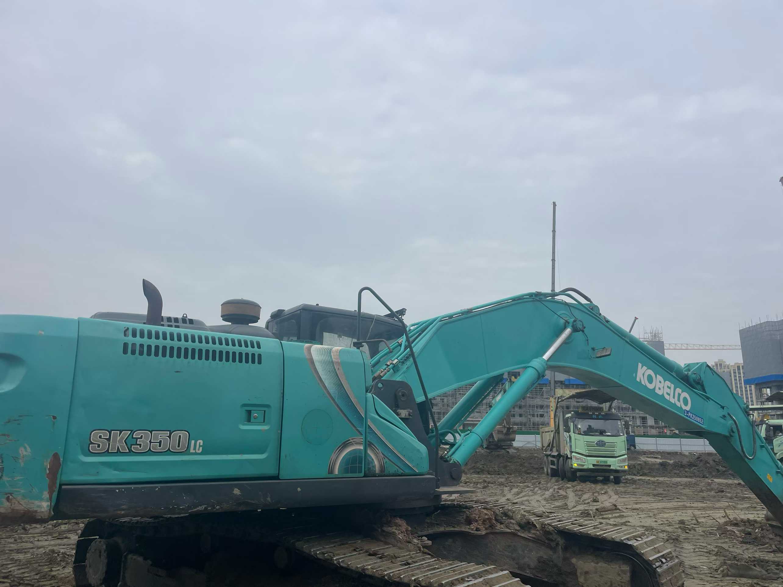 Used Kobelco SK350LC-10 SuperX Excavator 2019 Model