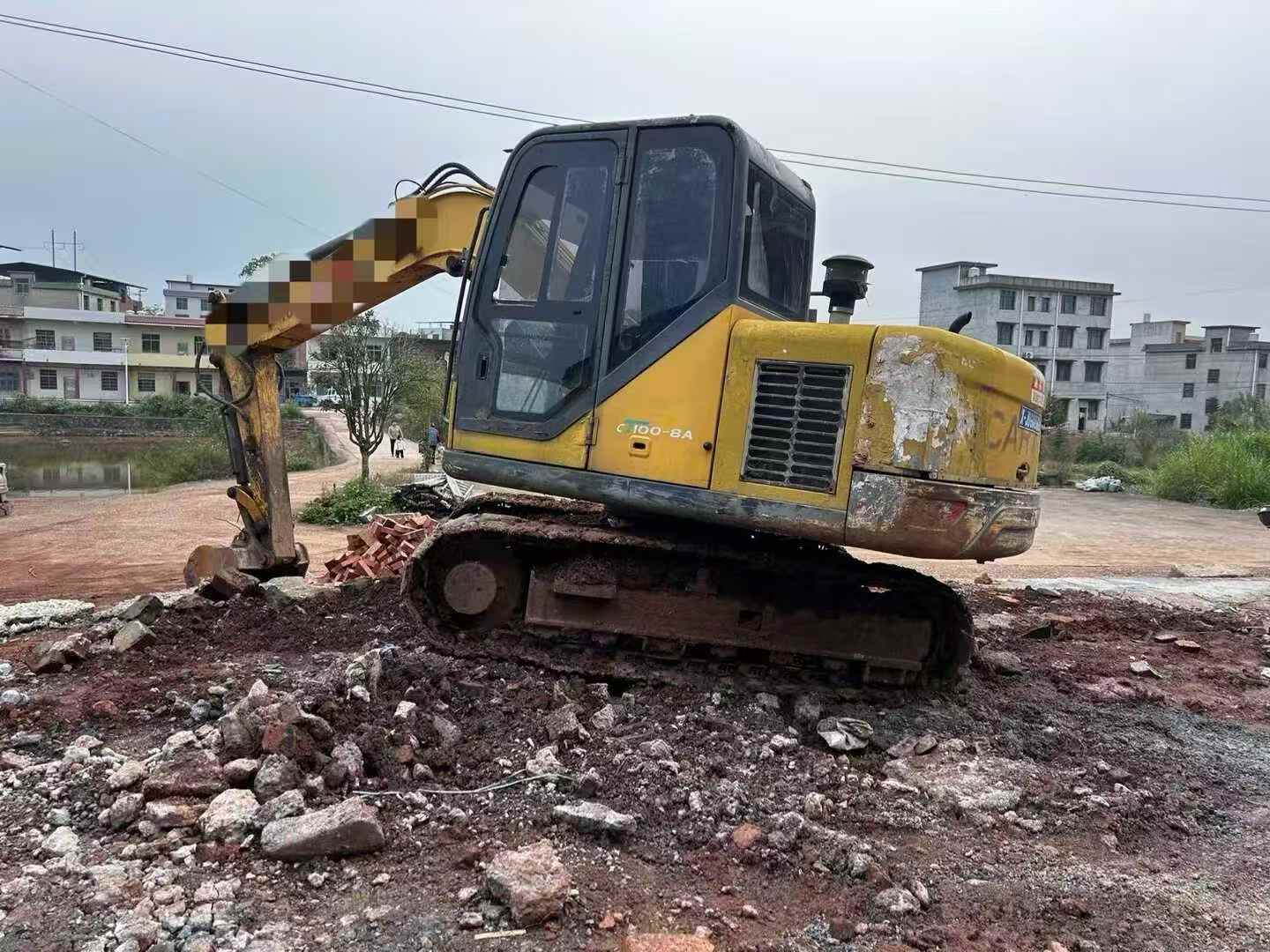 Used Caterpillar CT85-8 Excavator 2015 Model