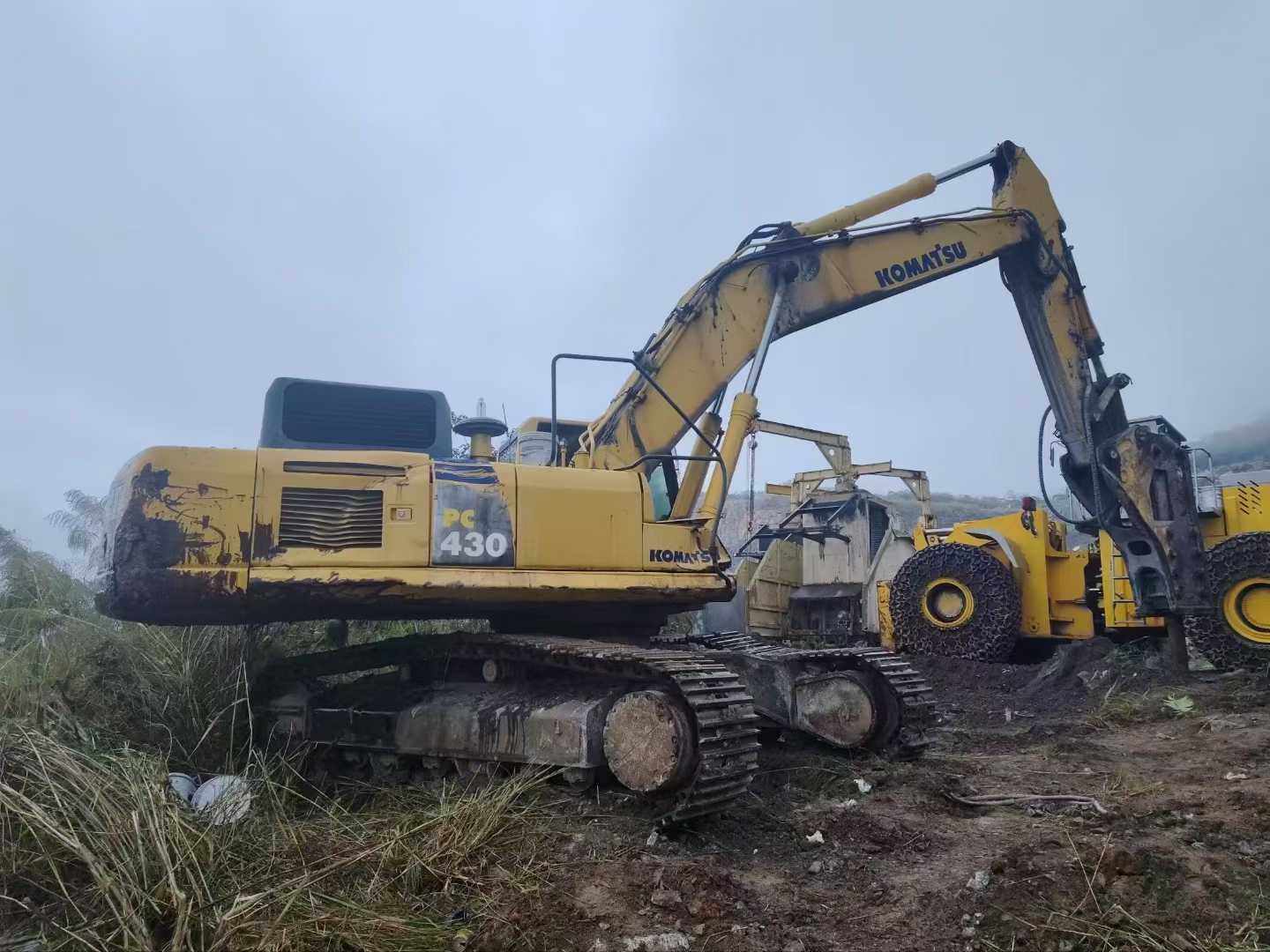 Used Komatsu PC430-8 Excavator 2017 Model
