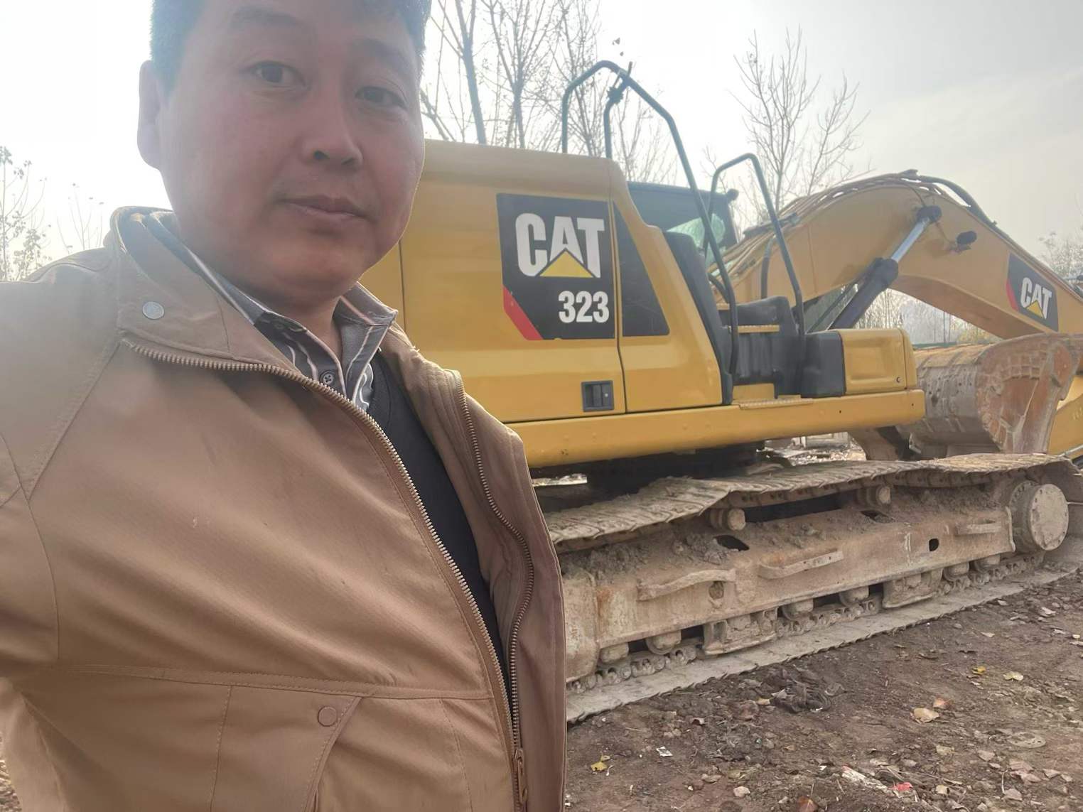 Used Caterpillar 323 Excavator 2018 Model