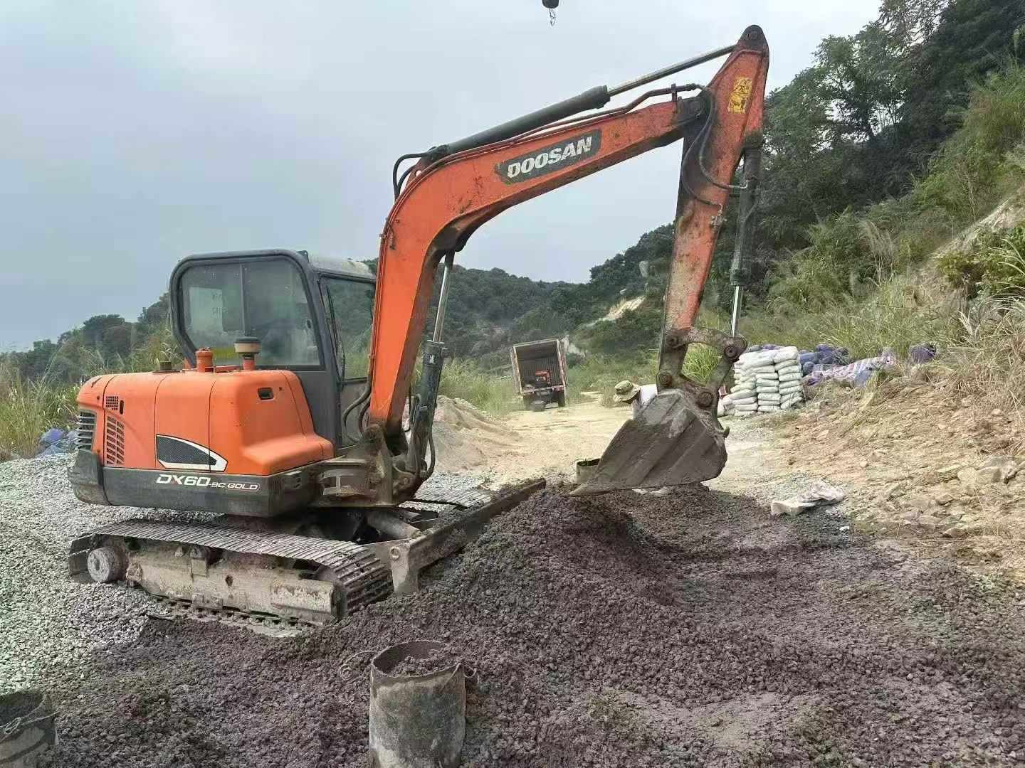 Used Doosan DX60 Excavator 2016 Model