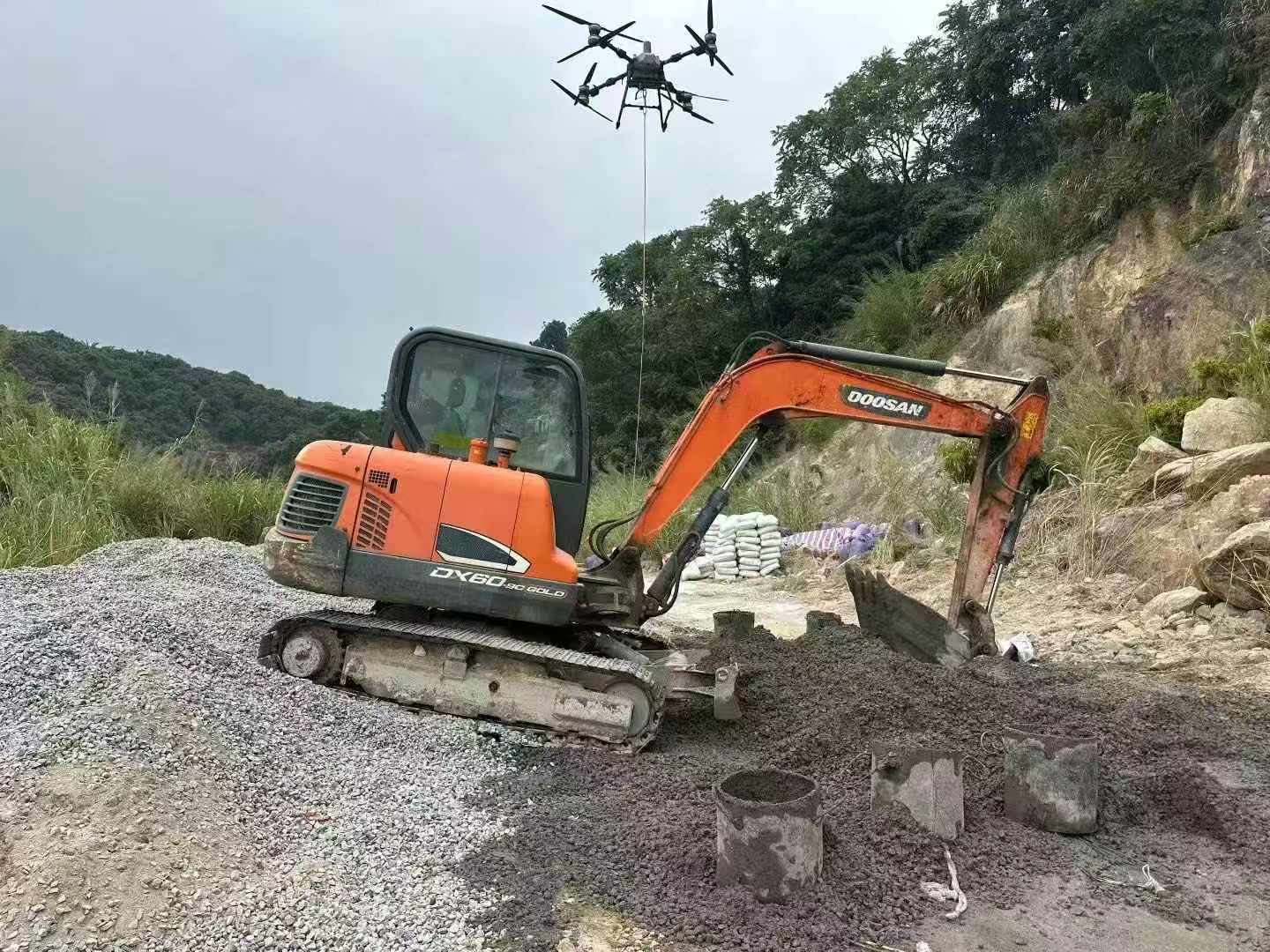 Used Doosan DX60 Excavator 2016 Model / 5