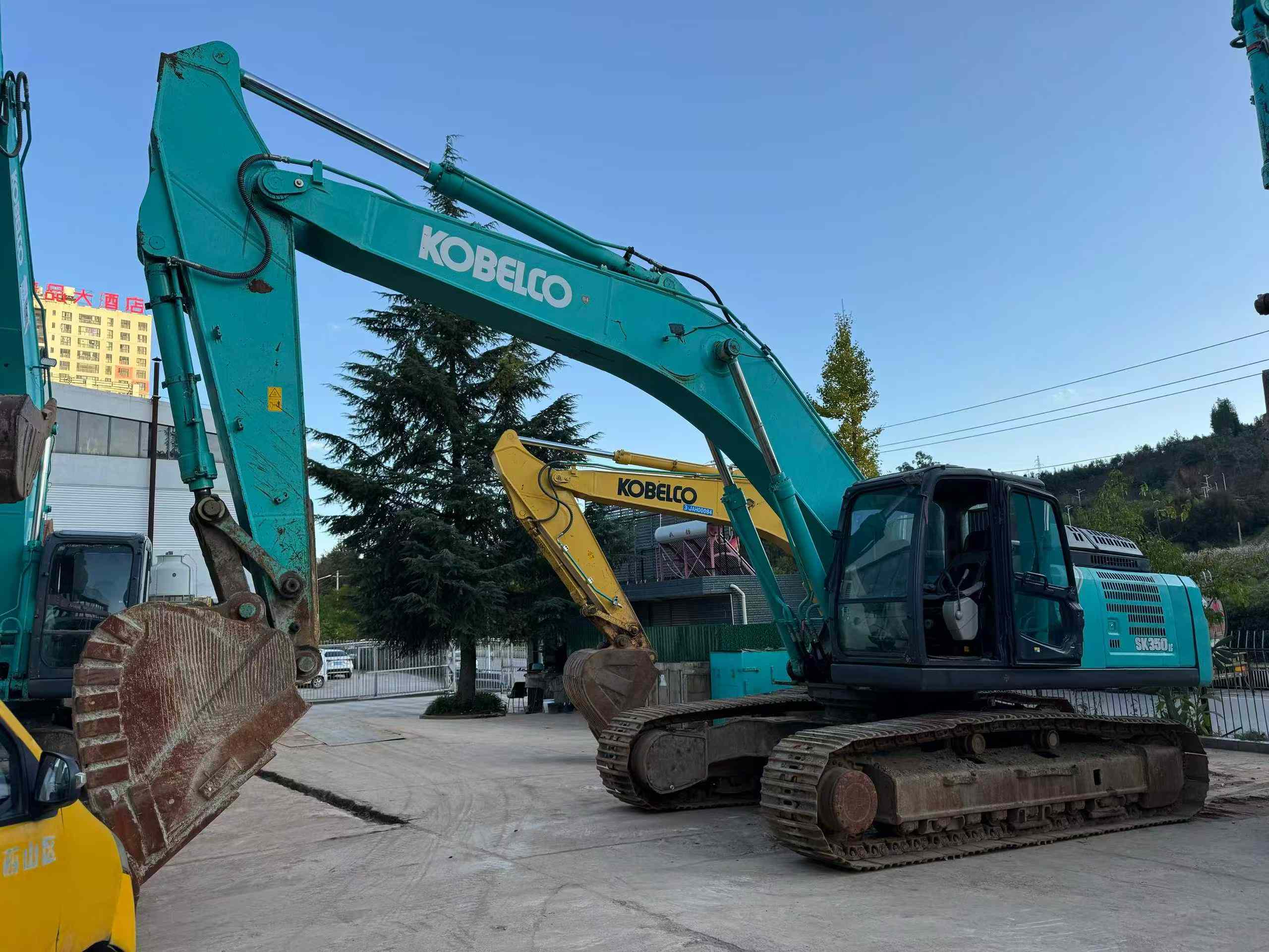 Used Kobelco SK350LC-10 SuperX Excavator 2018 Model / 3
