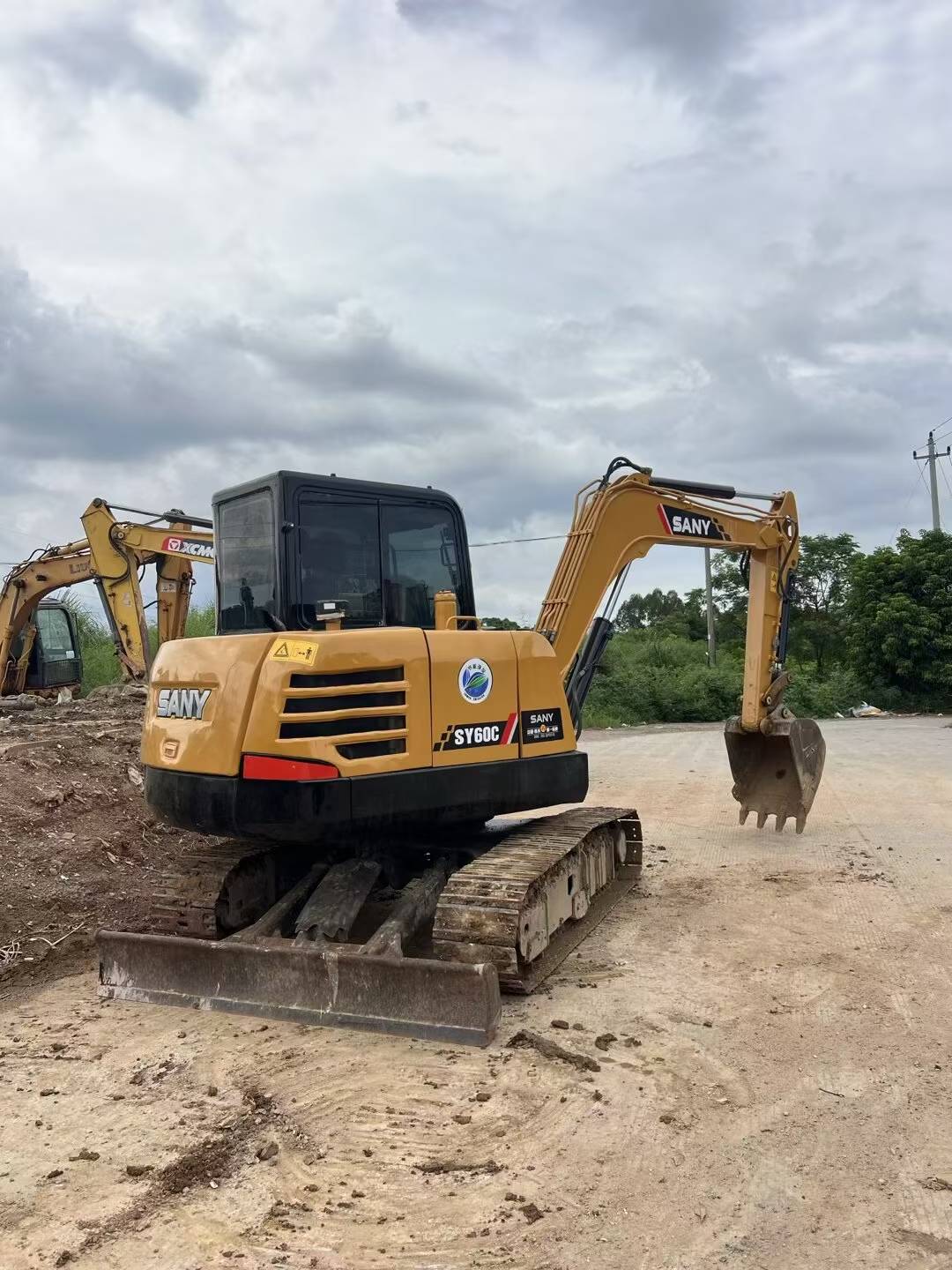 Used Sany SY55 Excavator 2016 Model / 3