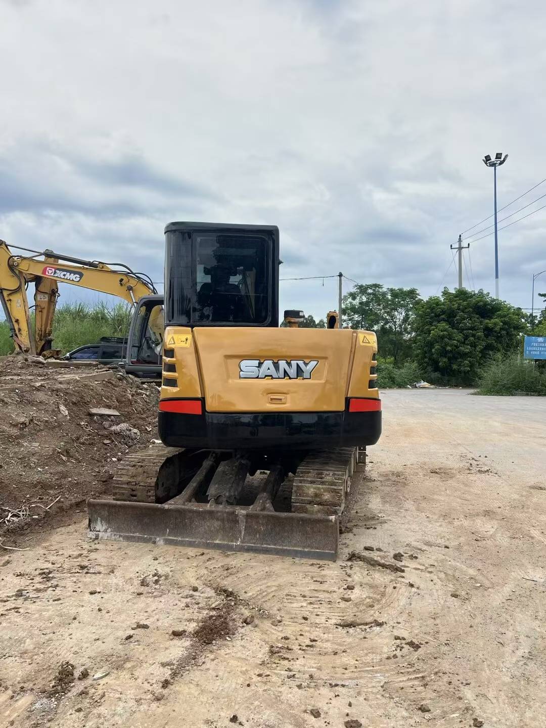 Used Sany SY55 Excavator 2016 Model / 2