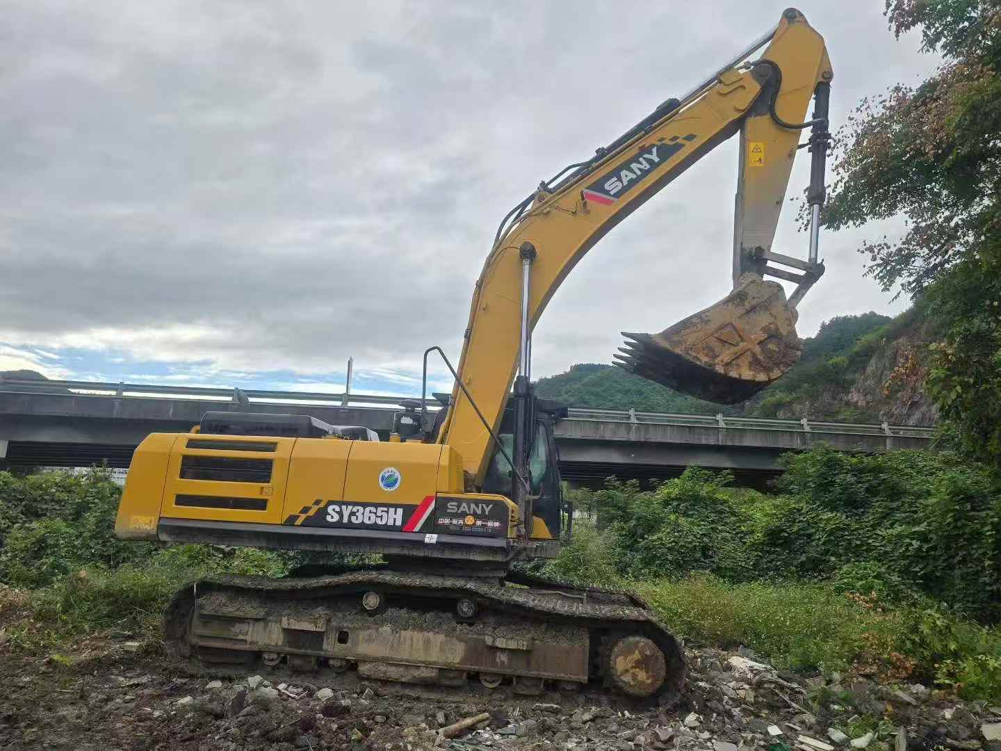 Used Sany SY365BH Excavator 2021 Model