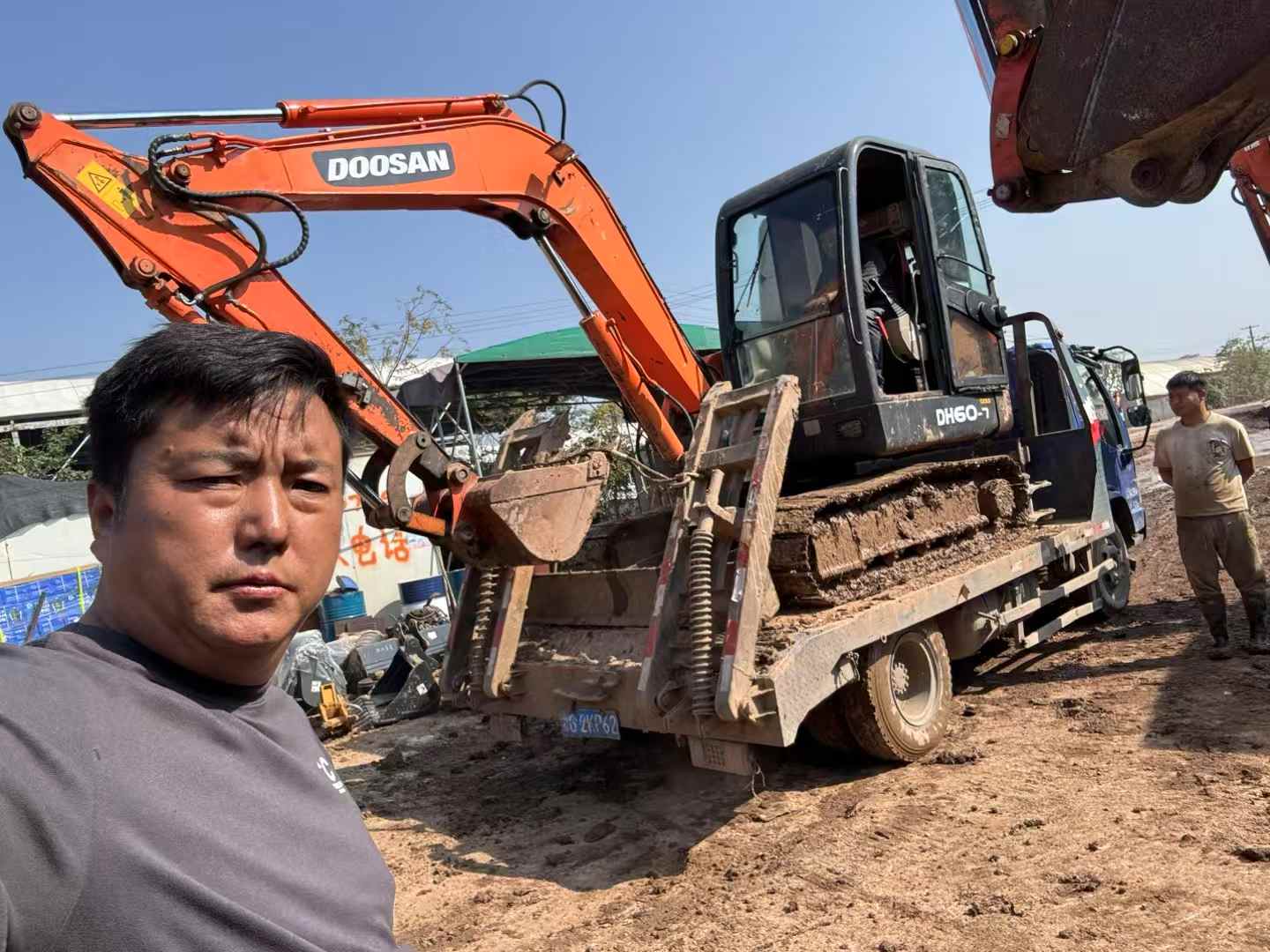 Used Doosan DX60 Excavator 2016 Model