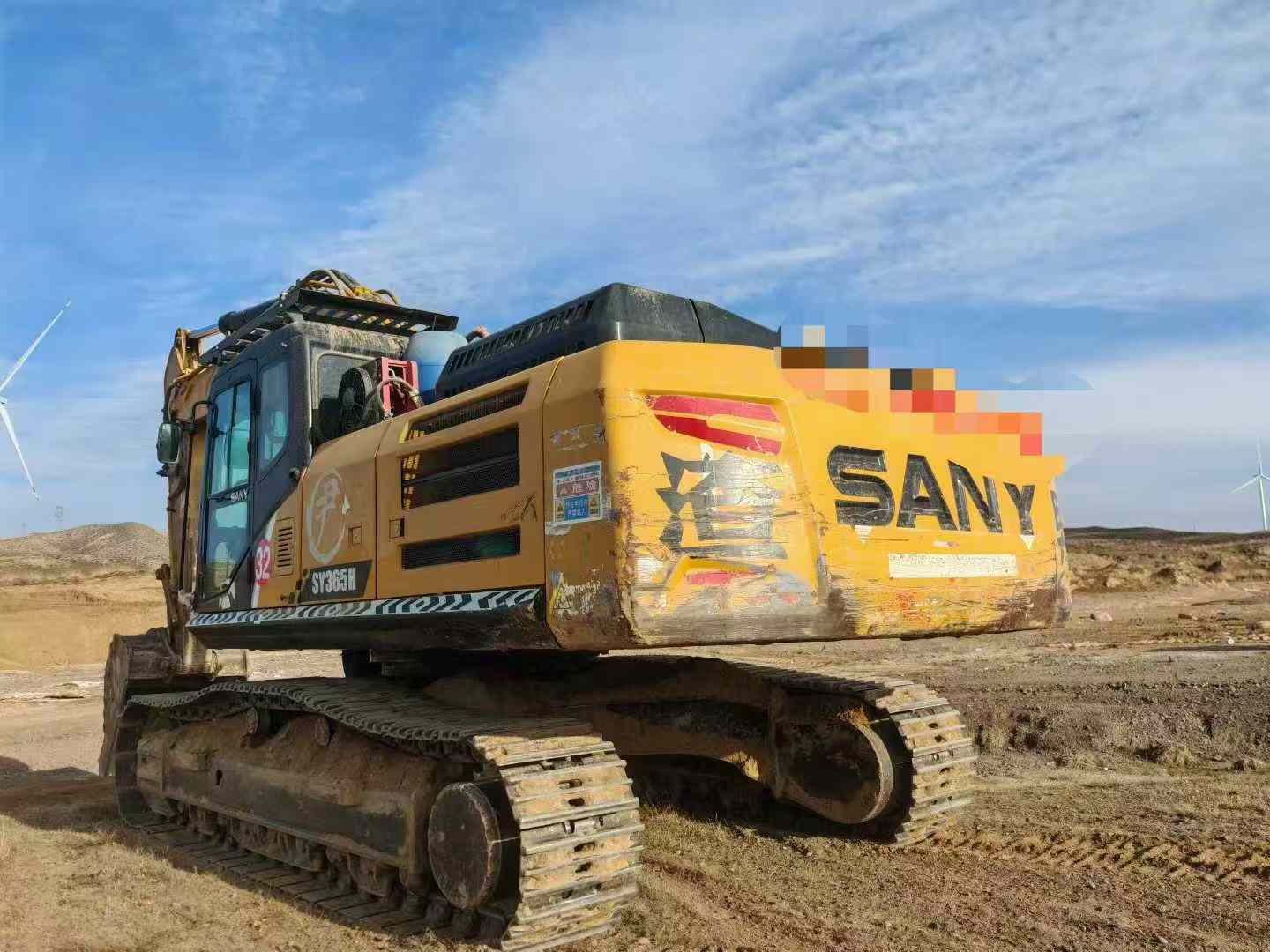 Used Sany SY365H Excavator 2017 Model