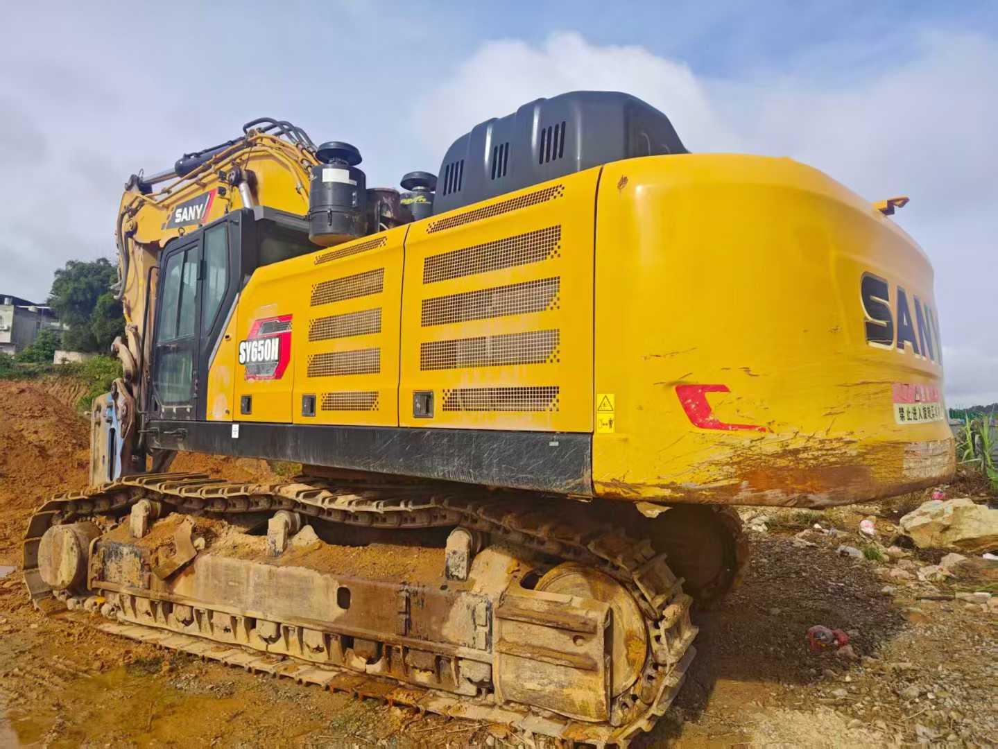 Used Sany SY650H Excavator 2023 Model