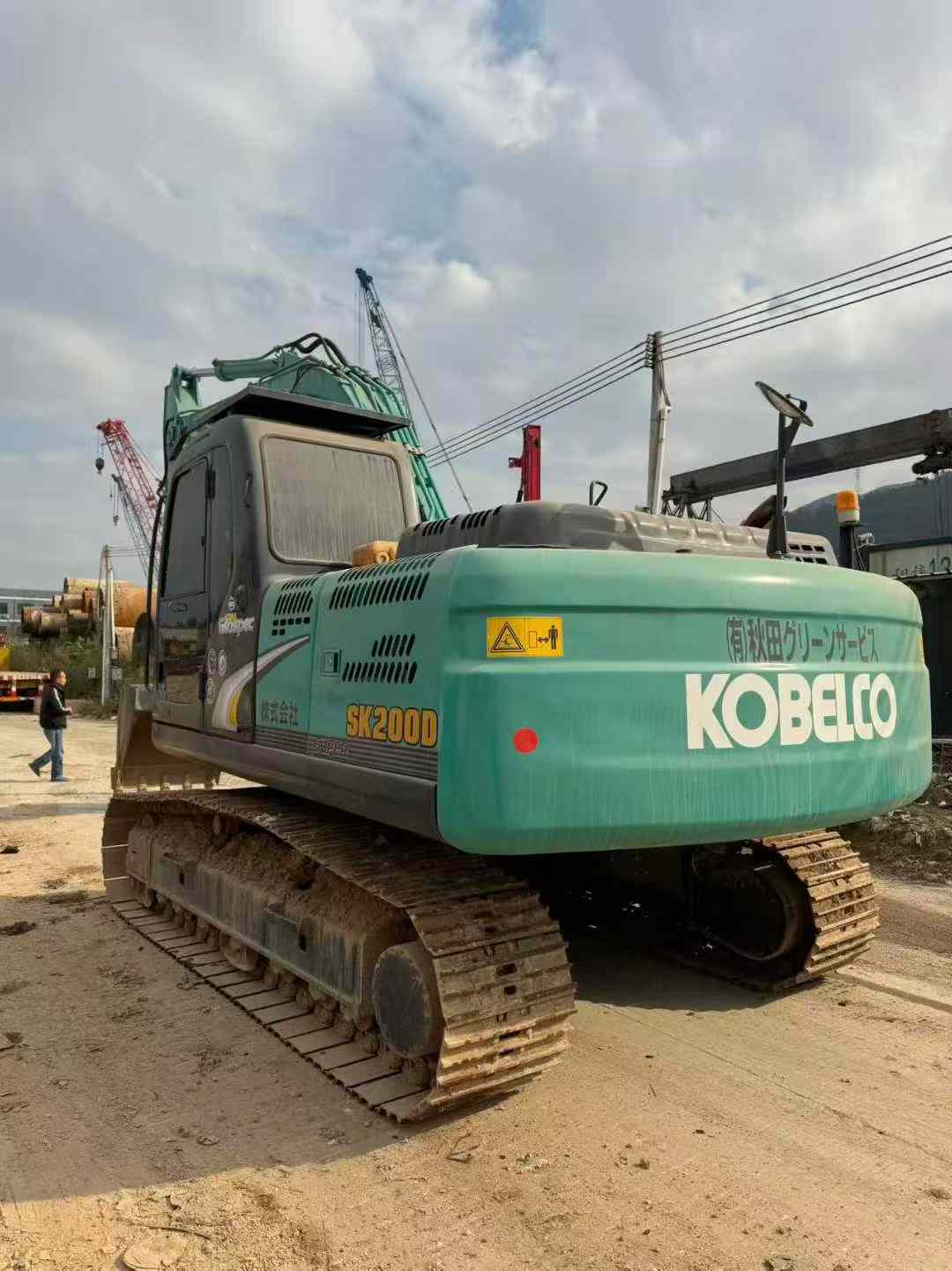 Used Kobelco SK200-8 Excavator 2016 Model / 4