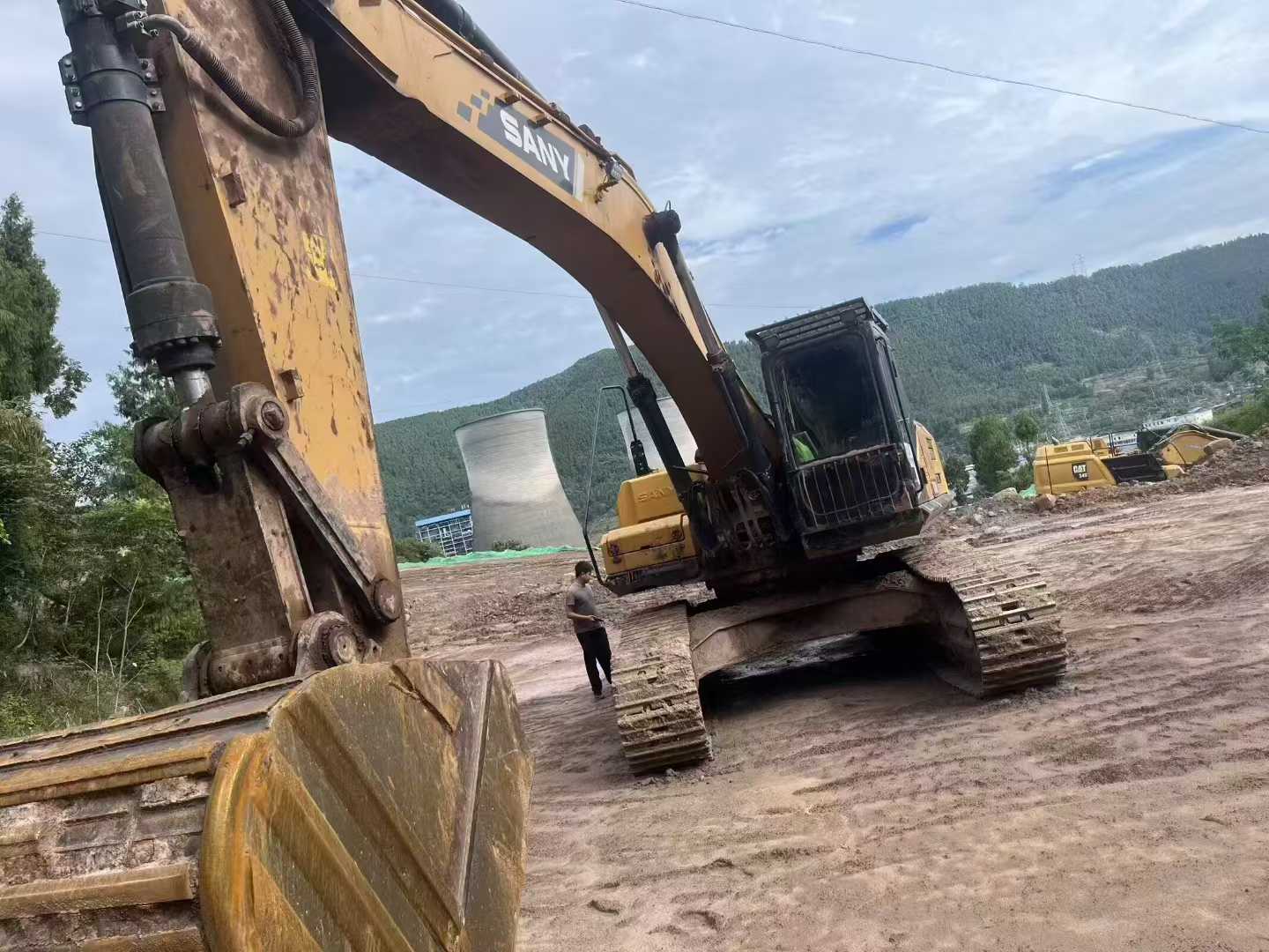 Used Sany SY365H Excavator 2017 Model