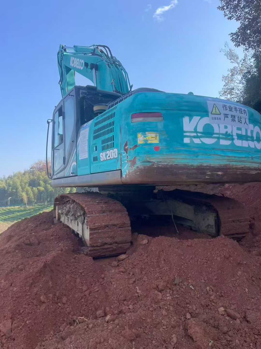 Used Kobelco SK200 Excavator 2018 Model / 4