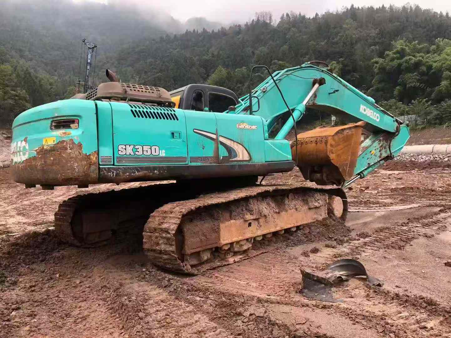 Used Kobelco SK350LC SuperX Excavator 2016 Model / 2