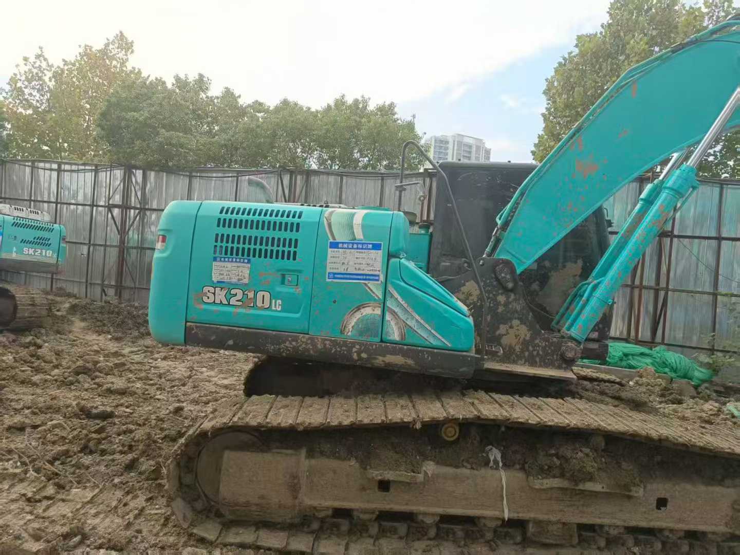 Used Kobelco SK210 Excavator 2018 Model / 7