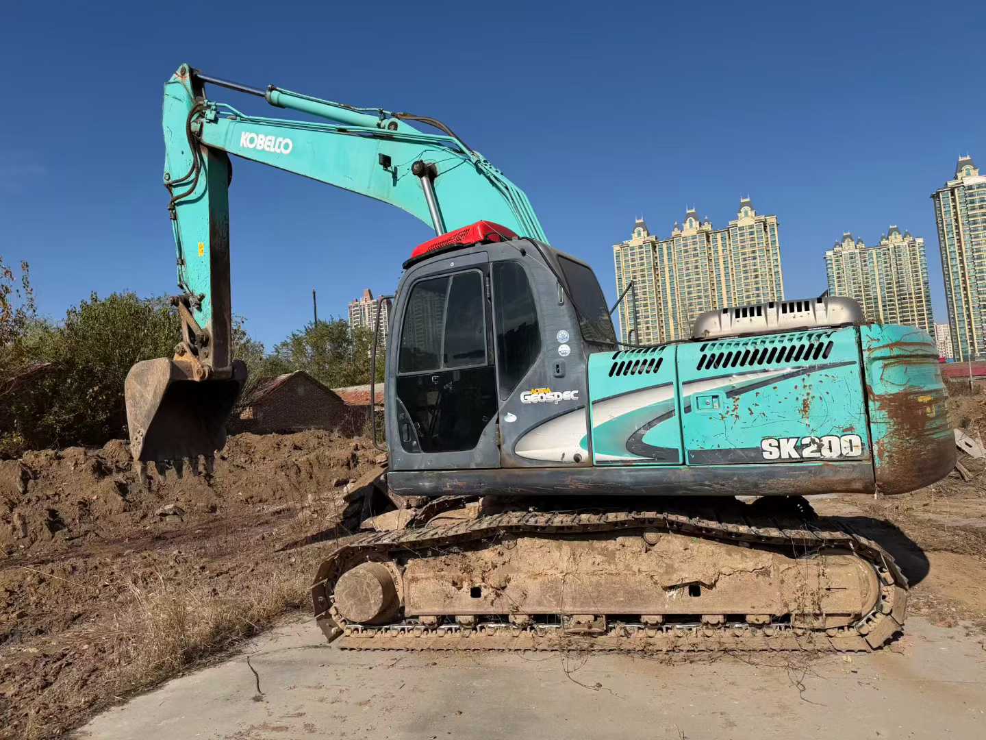 Used Kobelco SK200 Excavator 2016 Model