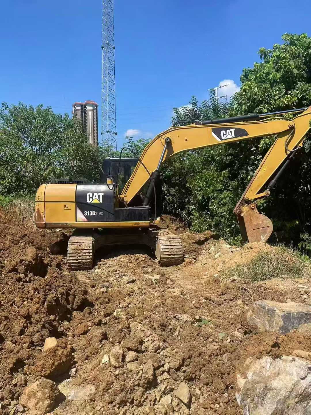 Used Caterpillar 313D Excavator 2018 Model / 9