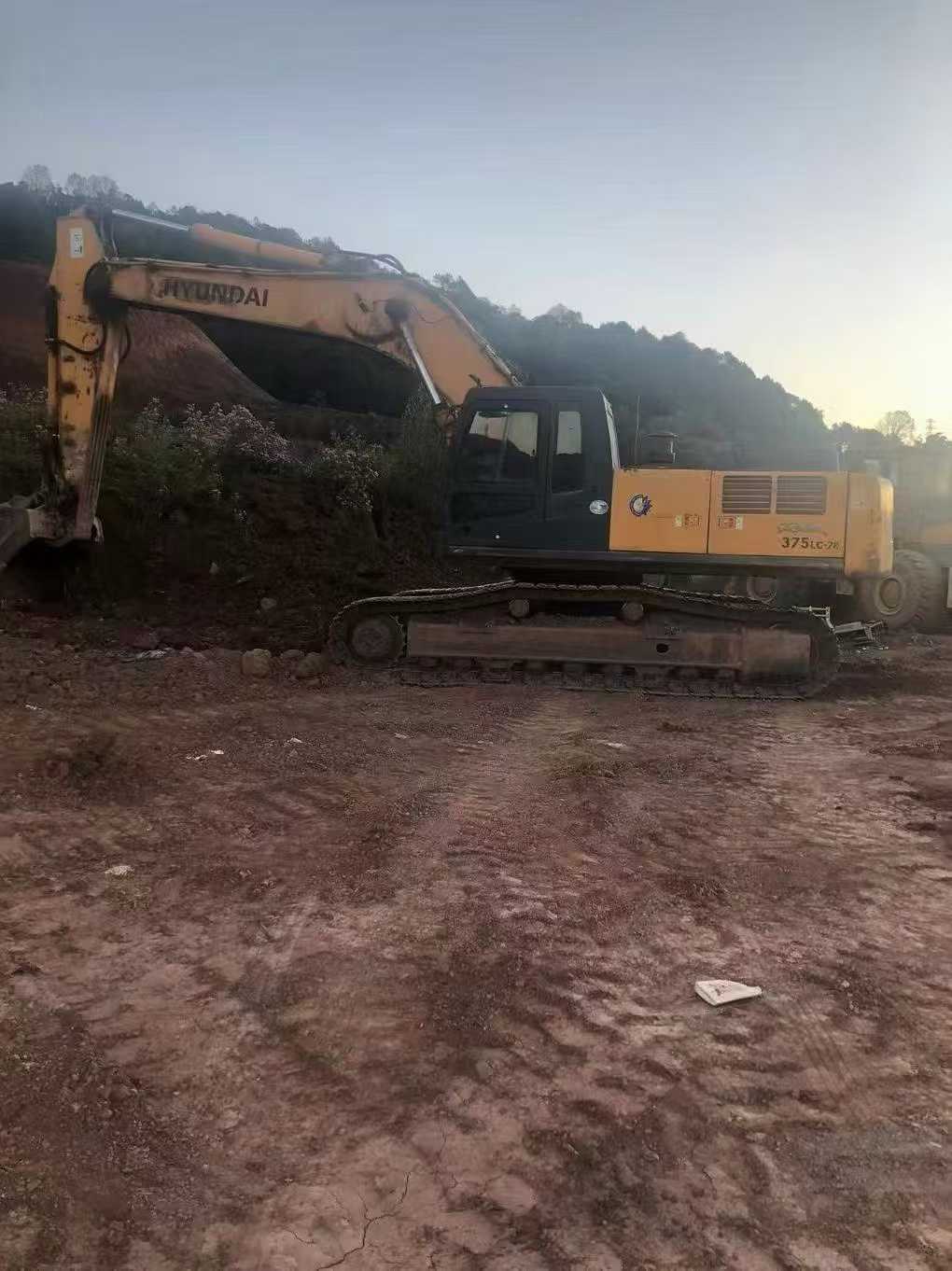 Used Hyundai R75-7 Excavator 2016 Model