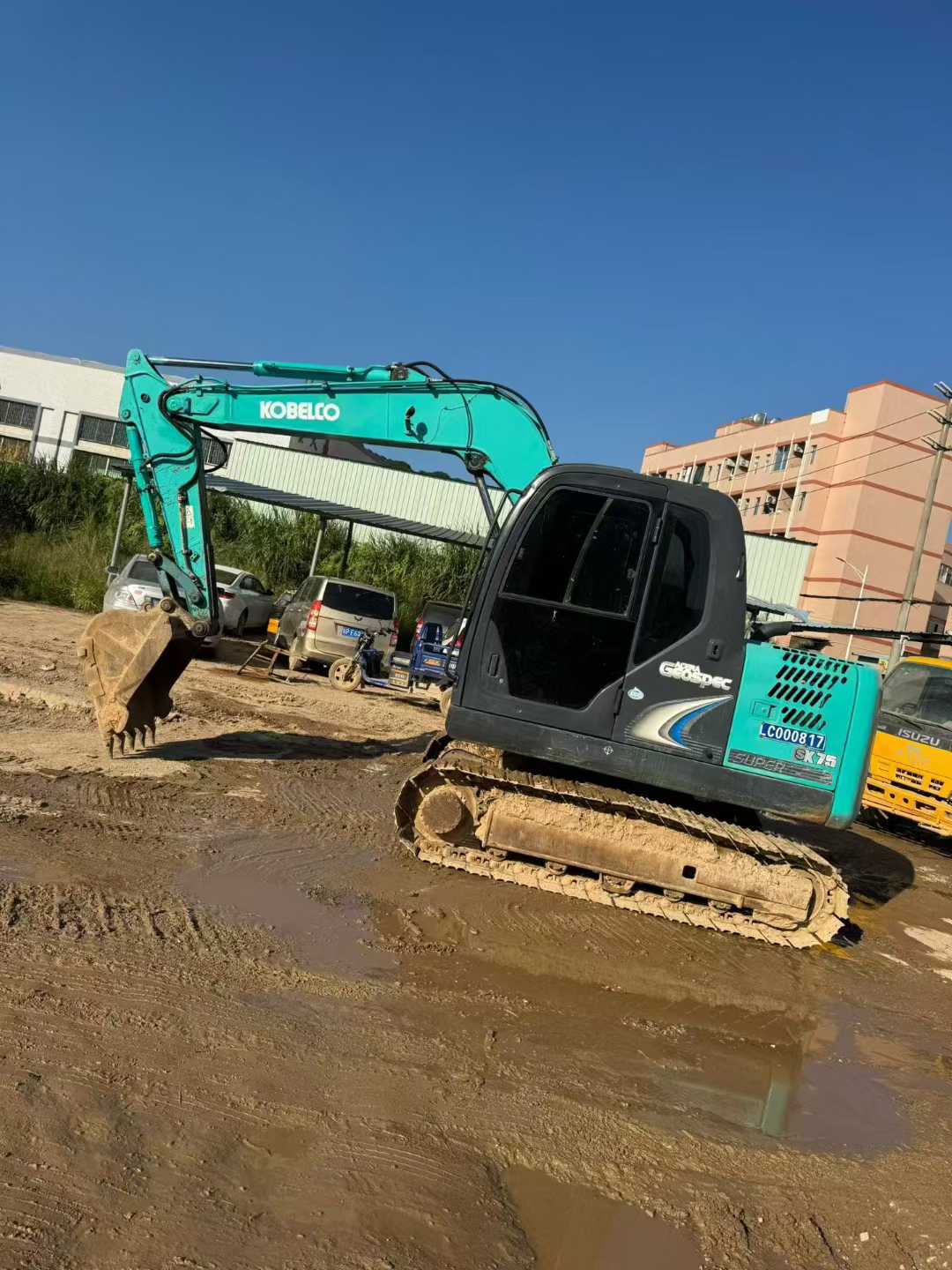 Used Kobelco SK75-8 Excavator 2016 Model