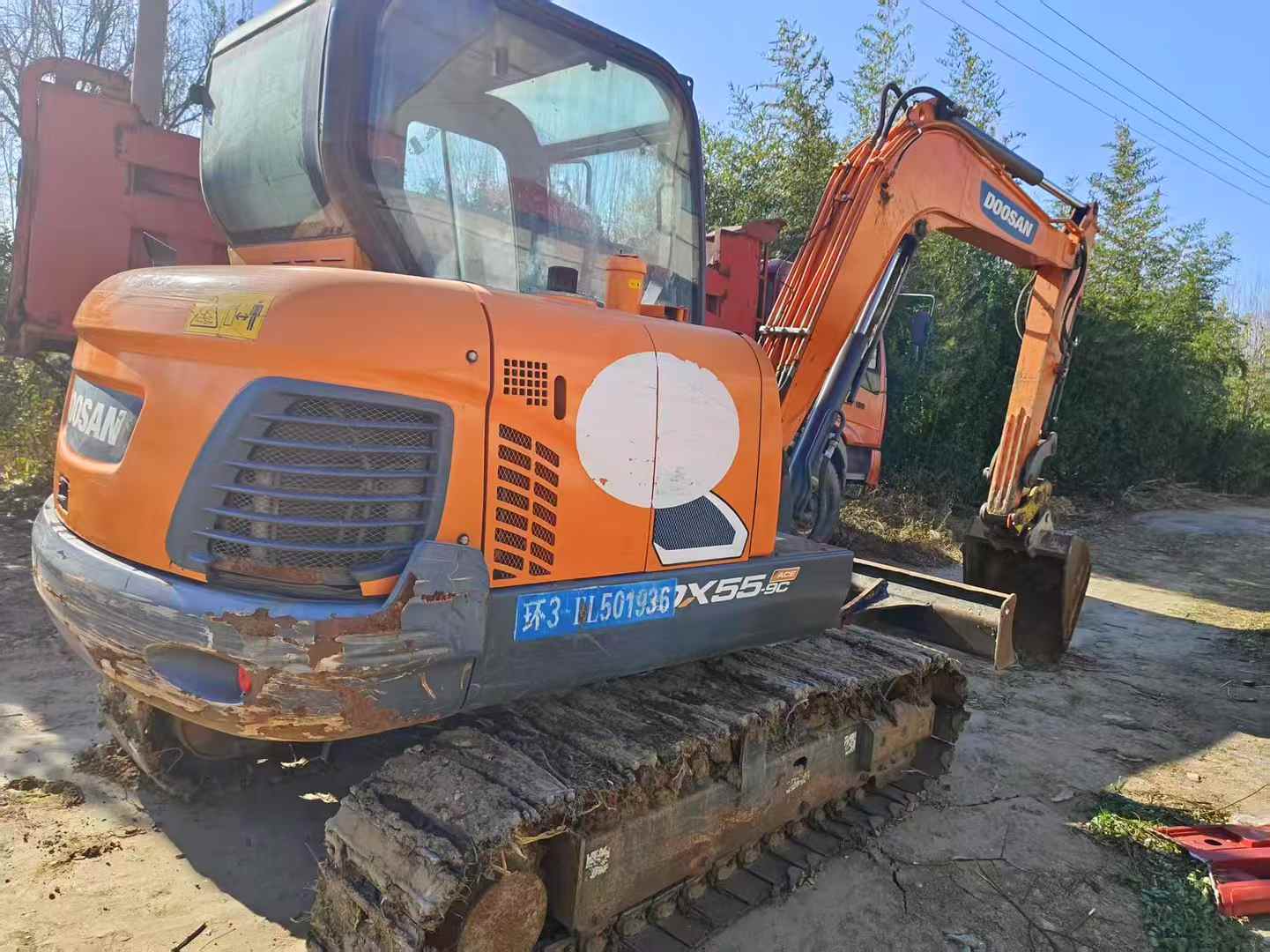 Used Doosan DH55 Excavator 2021 Model