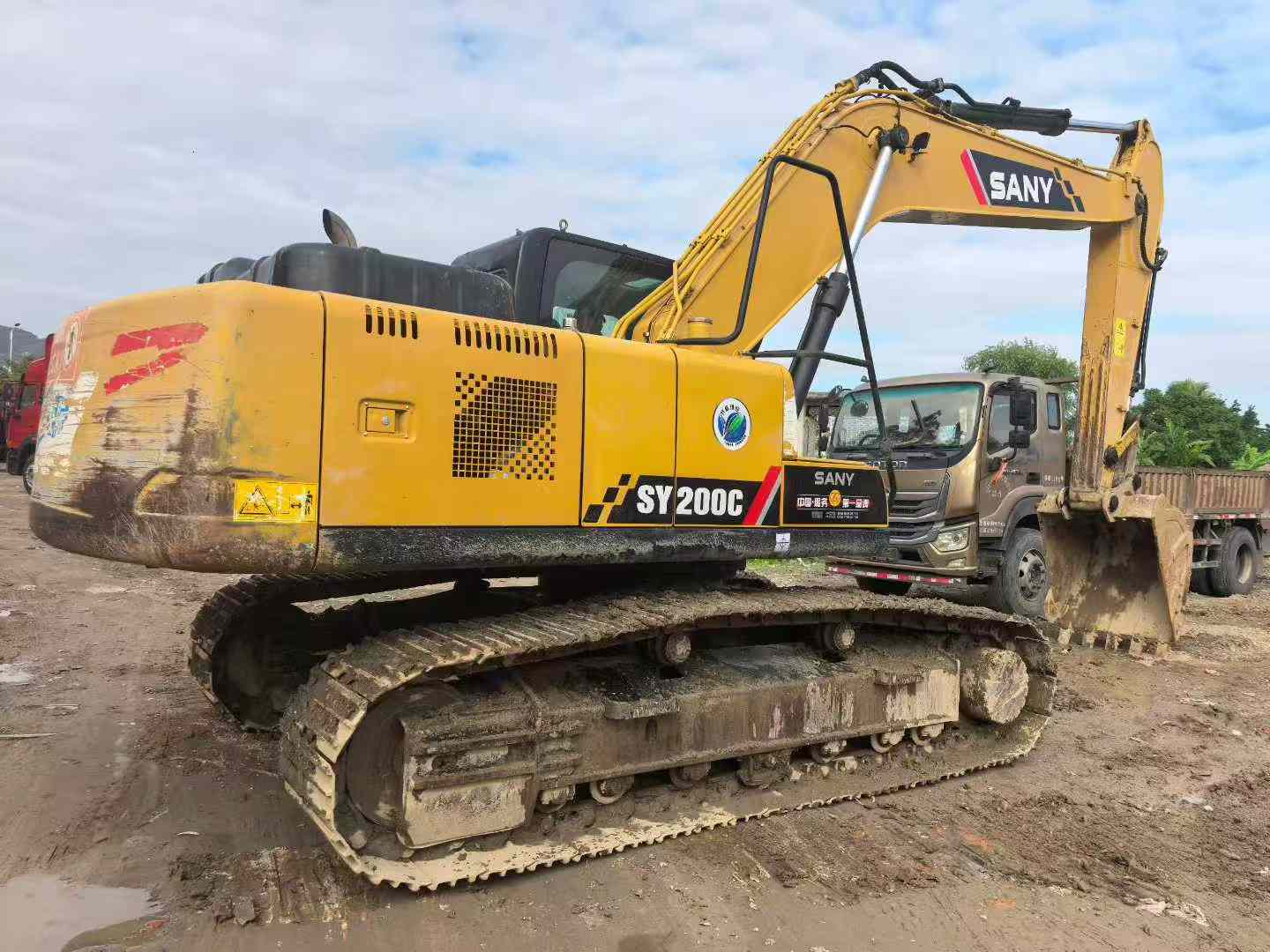 Used Sany SY200H Excavator 2019 Model / 6