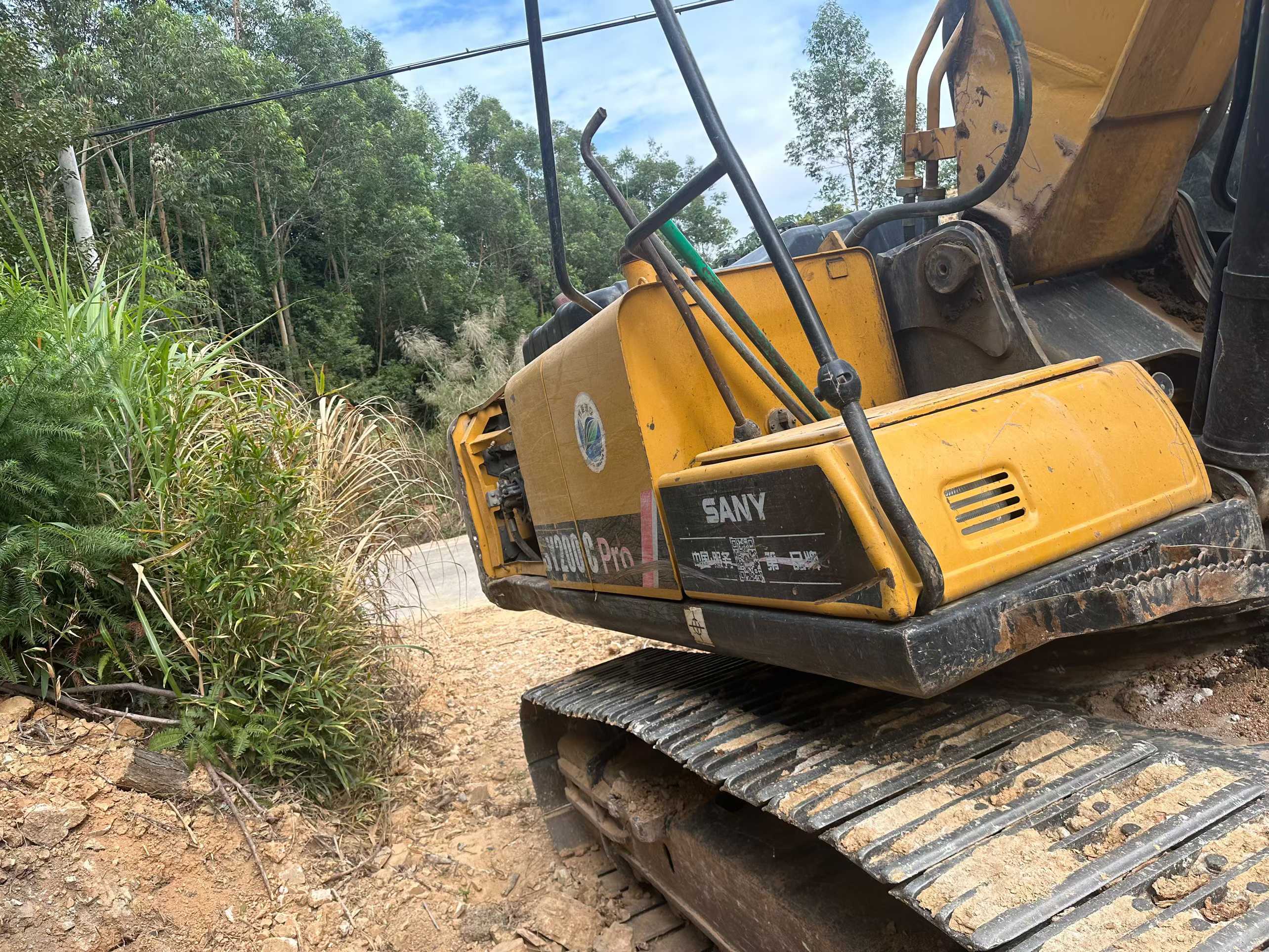 Used Sany SY200H Excavator 2021 Model / 2