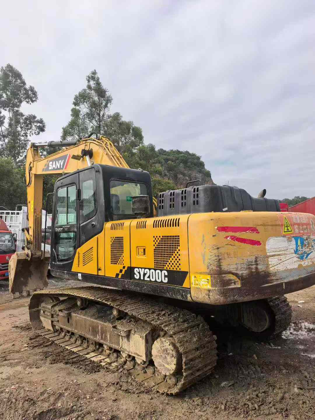 Used Sany SY200H Excavator 2019 Model / 4