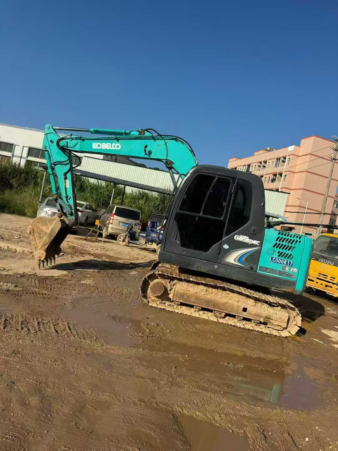Used Kobelco SK75-8 Excavator 2016 Model