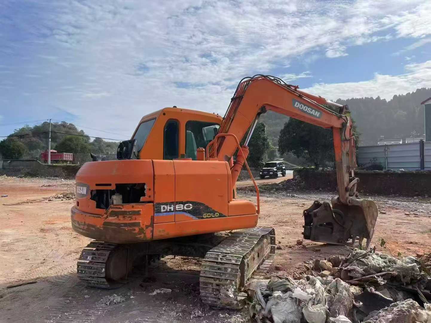 Used Doosan DX80 Excavator 2016 Model