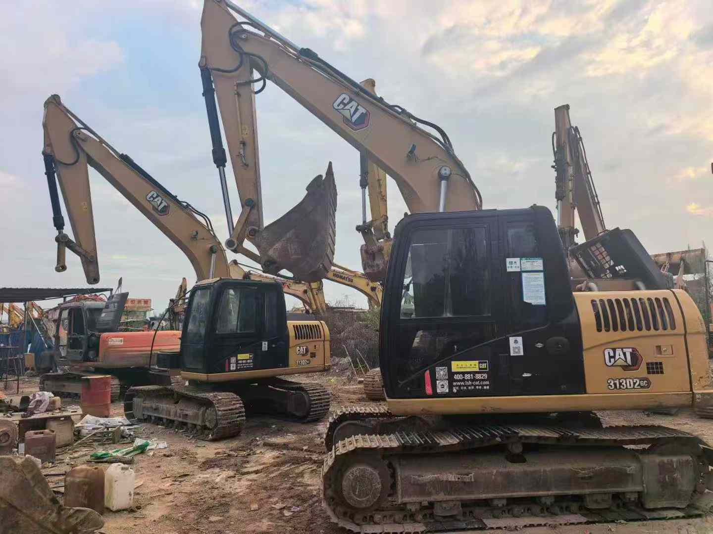 Used Caterpillar 313D2 Excavator 2021 Model