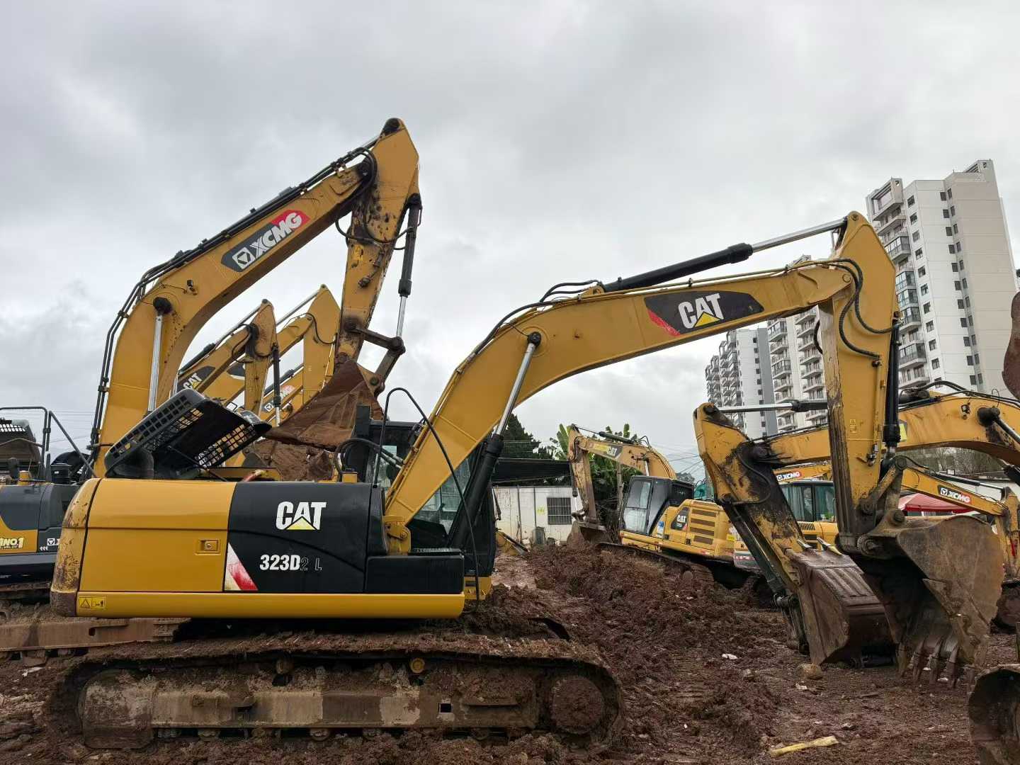 Used Caterpillar 323D2L Excavator 2017 Model