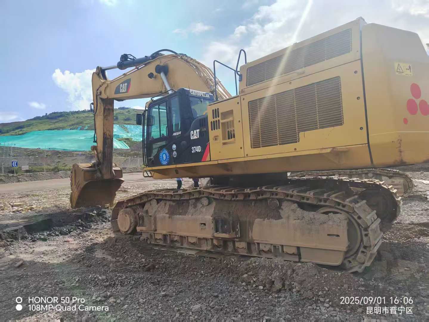 Used Caterpillar 374D Excavator 2019 Model